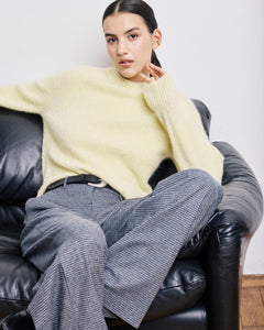 Maiwen Women's Yellow Alpaga Sweat