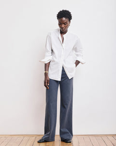 Pantalon Femme en Lyocell & Coton Carbone Pandore