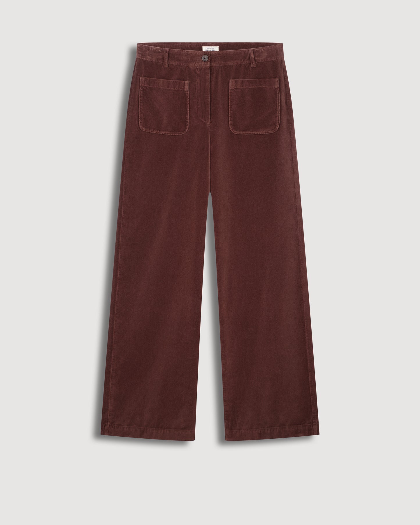 Poli Women's Chocolate Velvet Pants