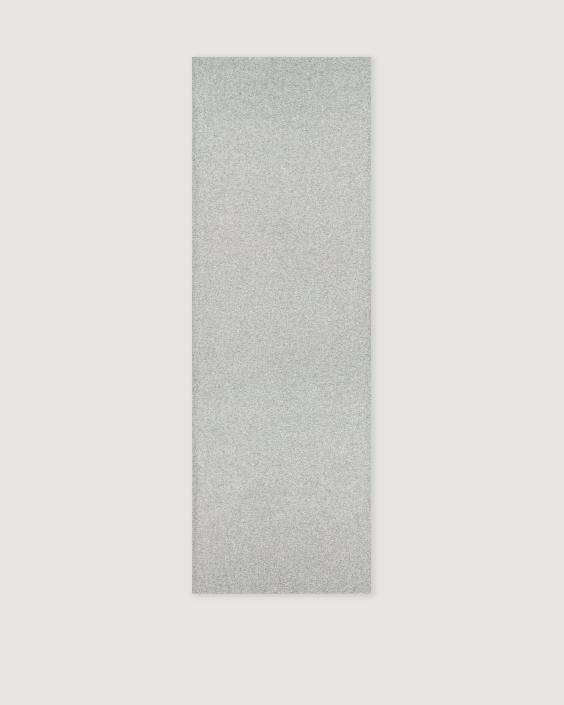 Echarpe Homme en Laine & Cachemire Gris Chiné