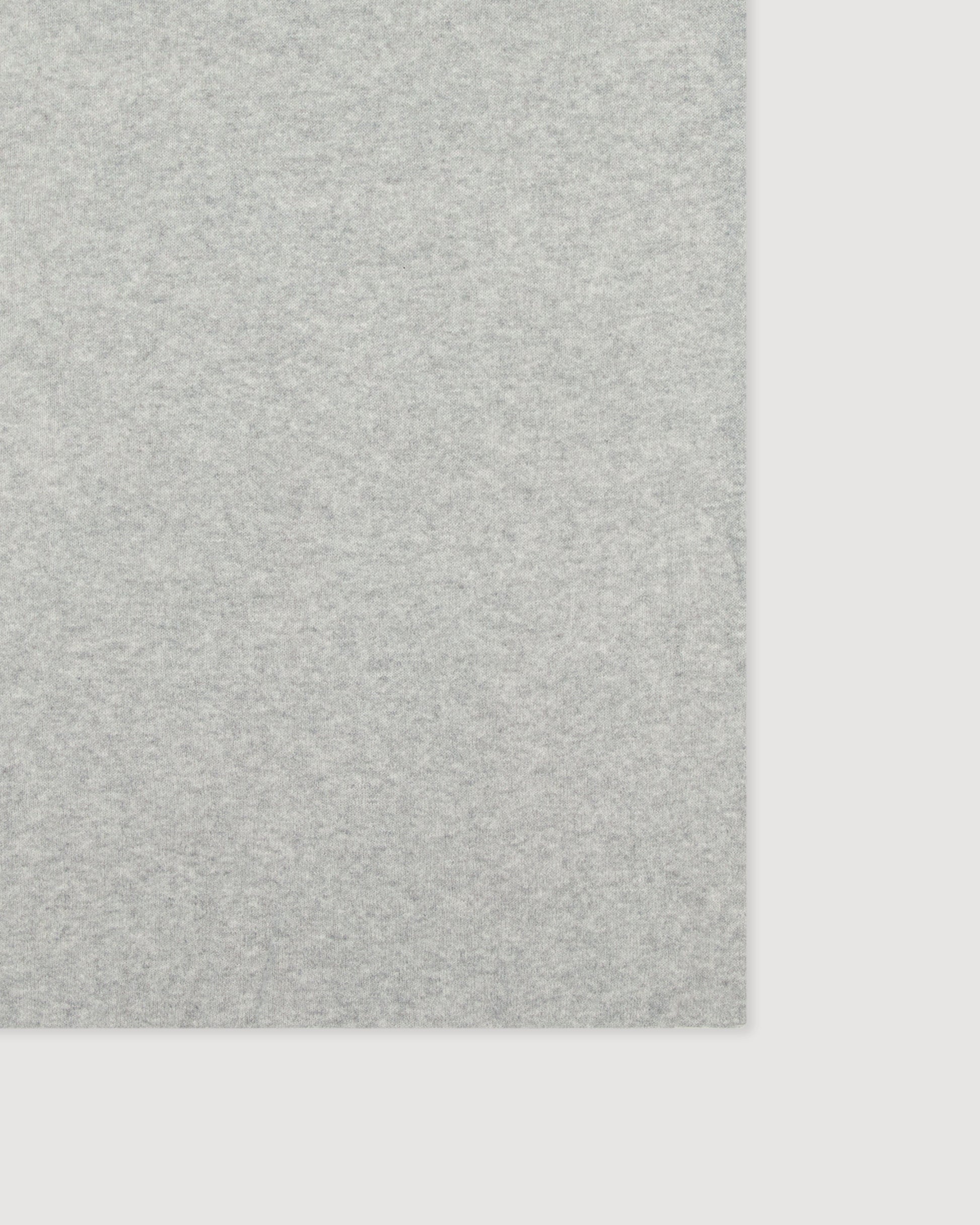 Echarpe Homme en Laine & Cachemire Gris Chiné