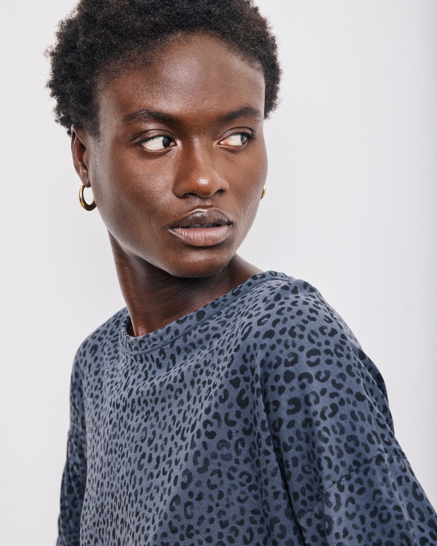 T-Shirt Femme en Coton & Modal Bleu Pétrole Taleo
