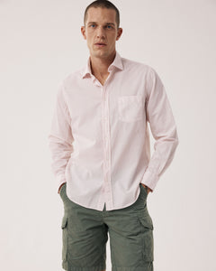 Men's Light Pink Cotton Voile Shirt Paul BF01002-86