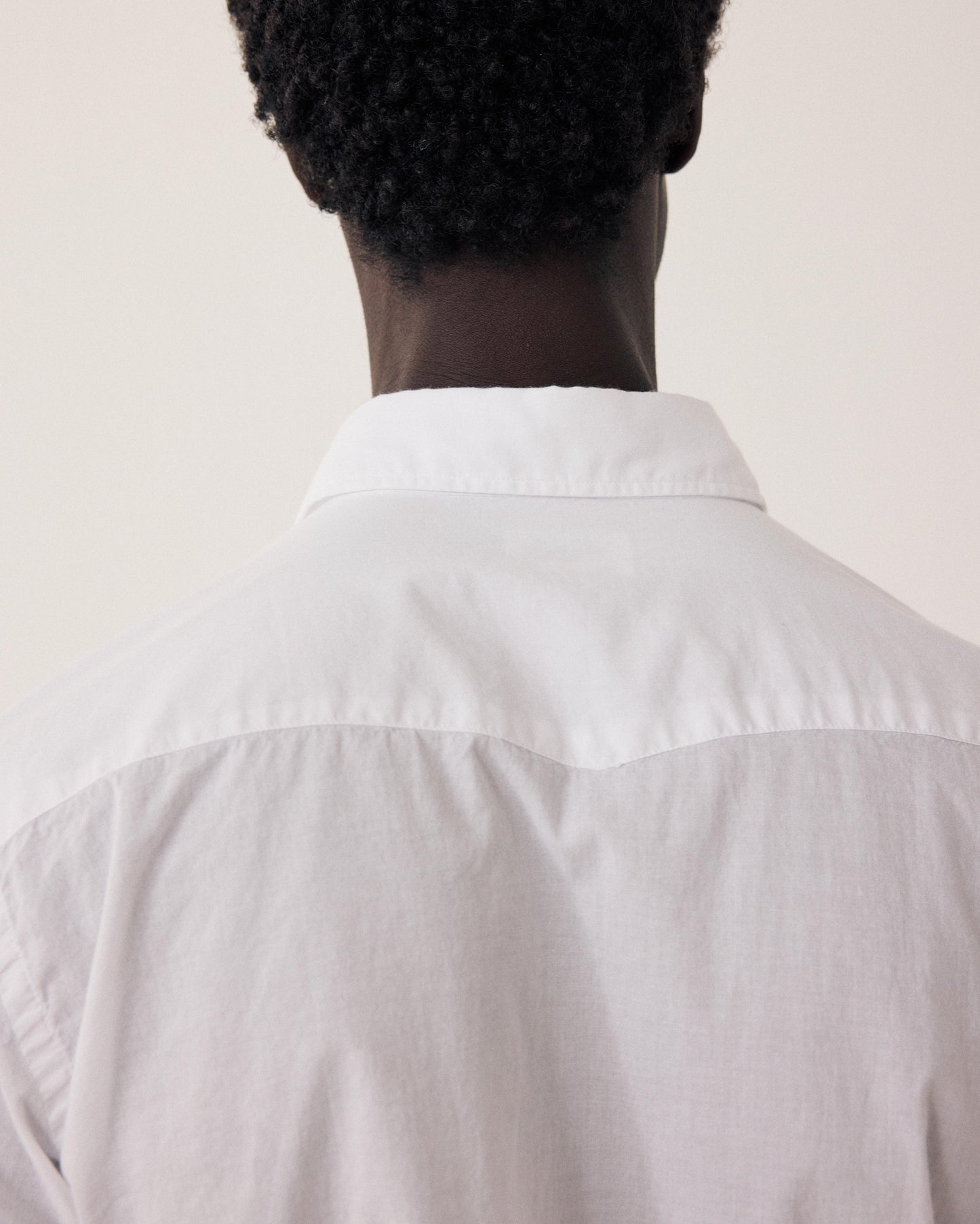 Men's White Cotton Voile Shirt Storm BF09002-20