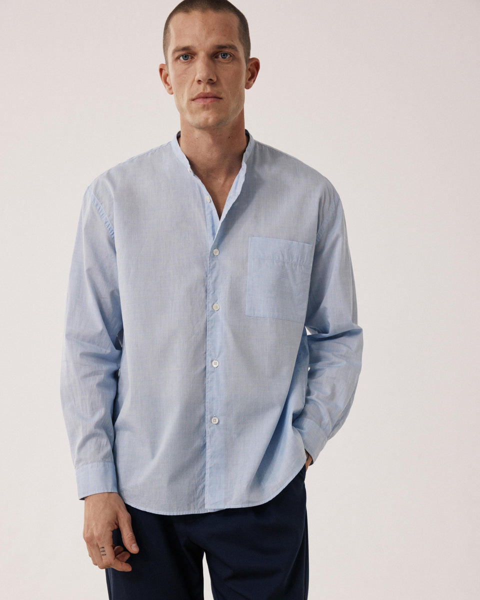 Fisher Men's Blue End-to-end Shirt - Image principale