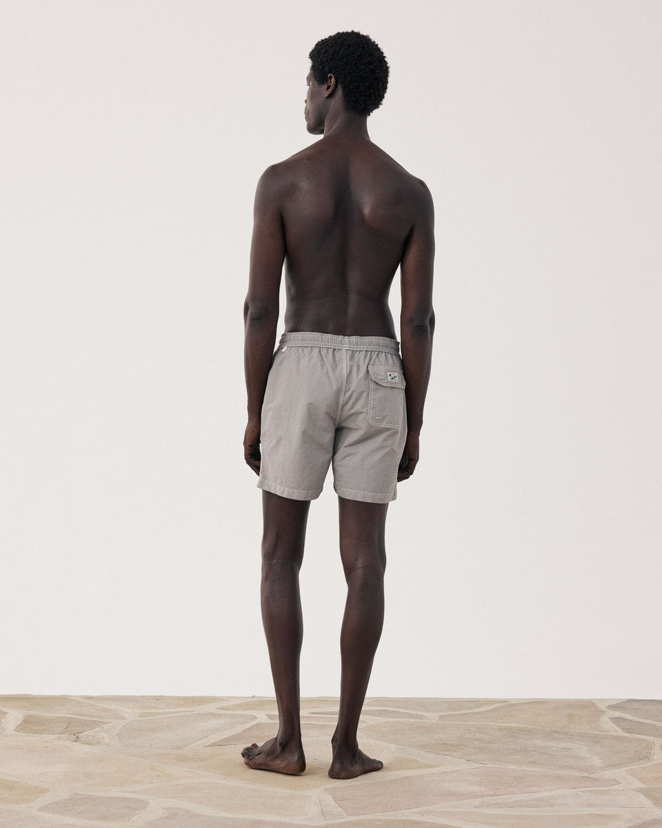 Men's Sage Green Classic Swim Trunks - Image alternative