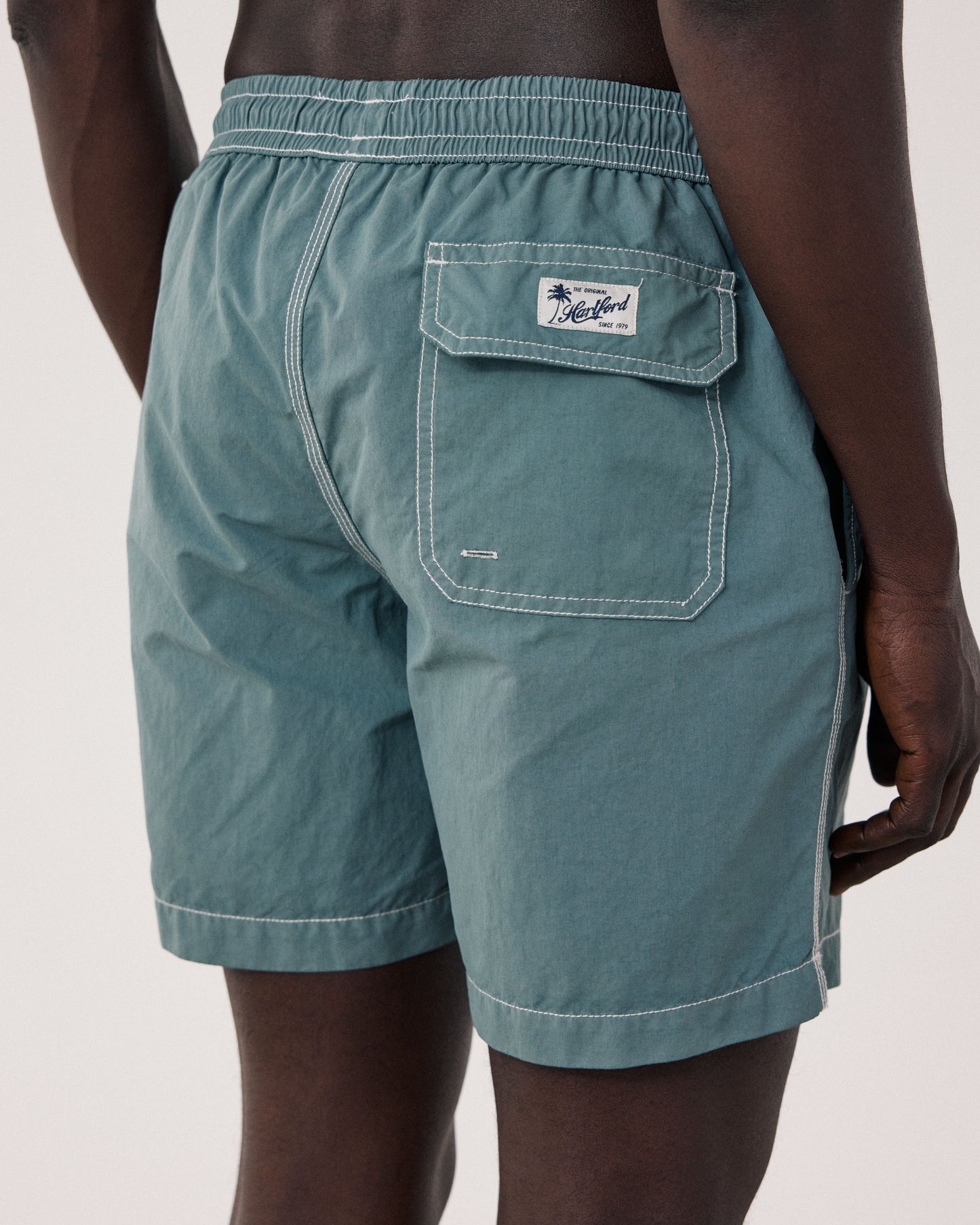 Traje de baño clásico para hombre verde cactus Swim BF30200-72