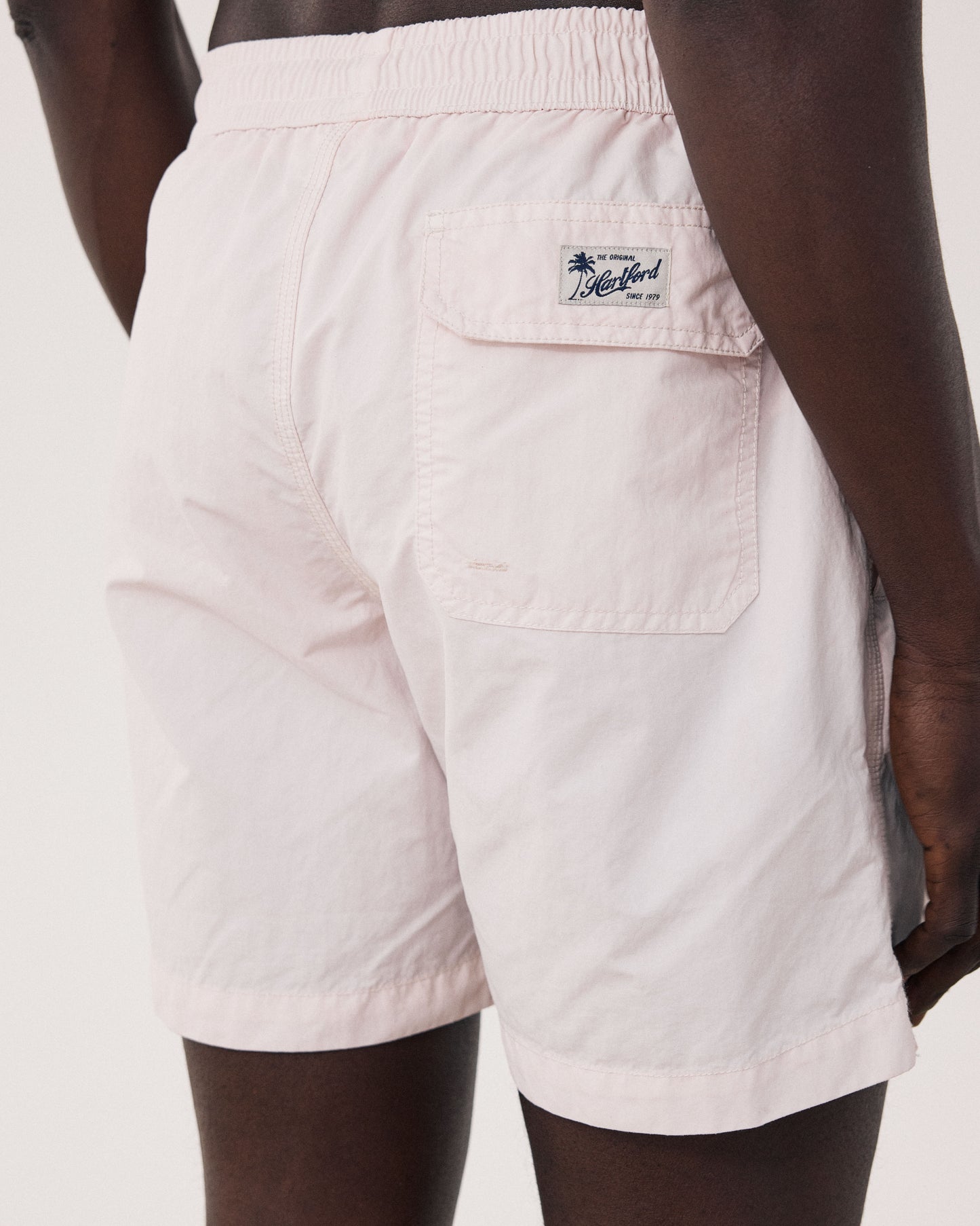 Maillot Homme Uni Rose Pâle Swim BF30200-86