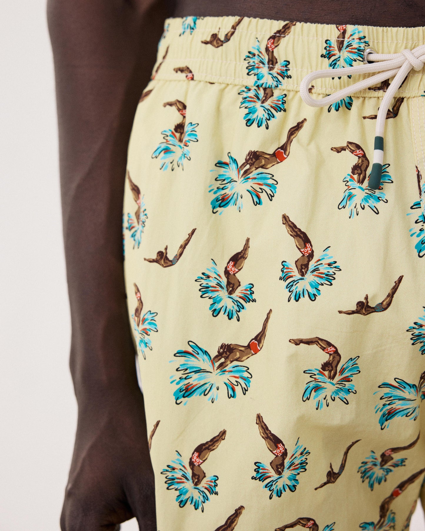 Herenzwemkleding met print Vanille Swim BF30220-04