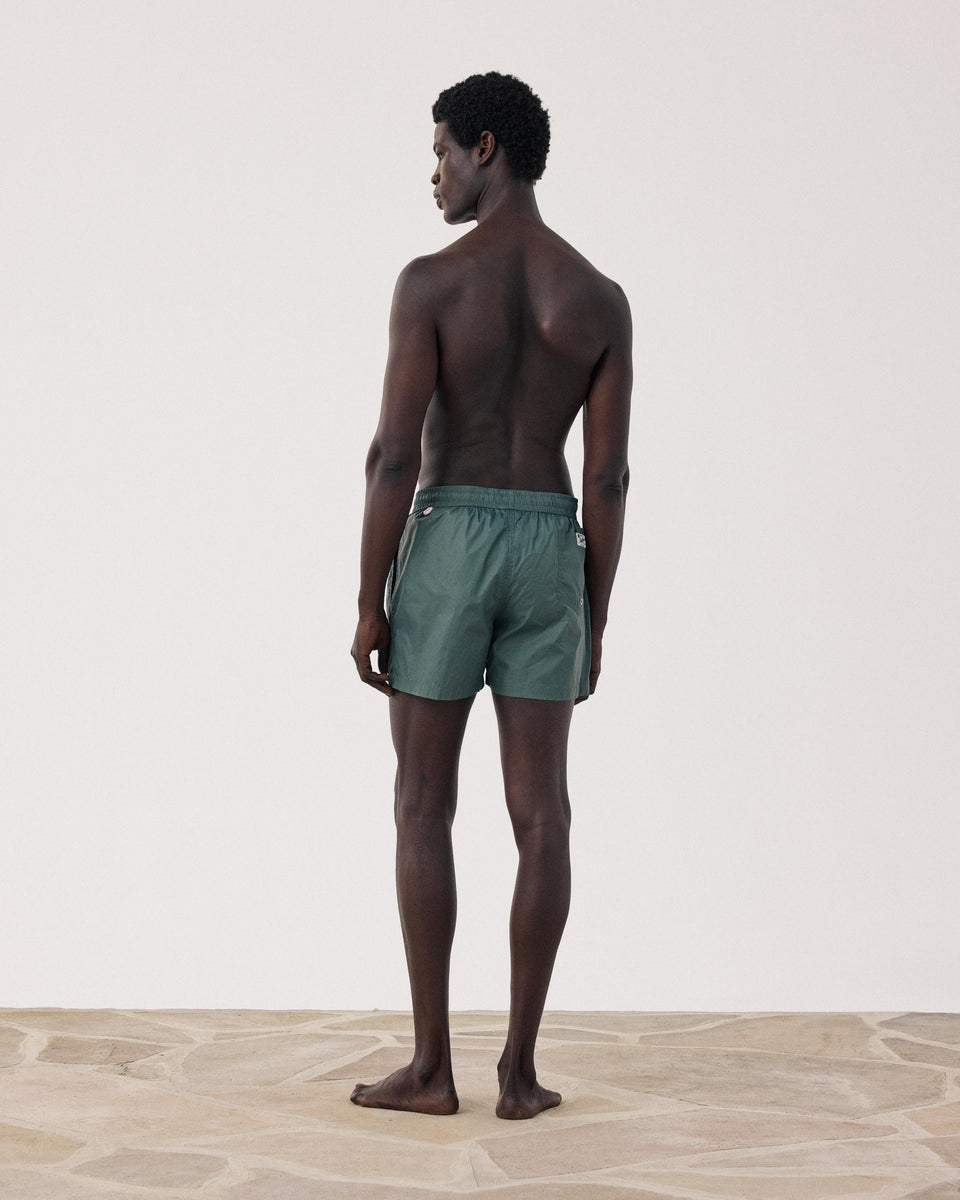 Boxer Men's Military green Ultra-Light Swim trunks - Image alternative