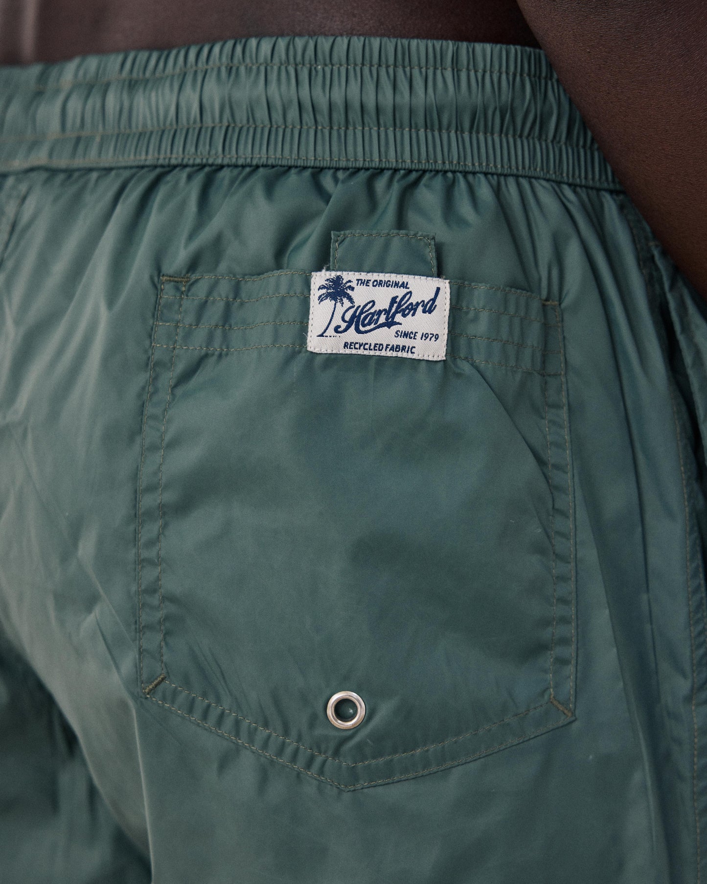 Men's Ultra-Lightweight Military Green Boxer Shorts BF32202-08