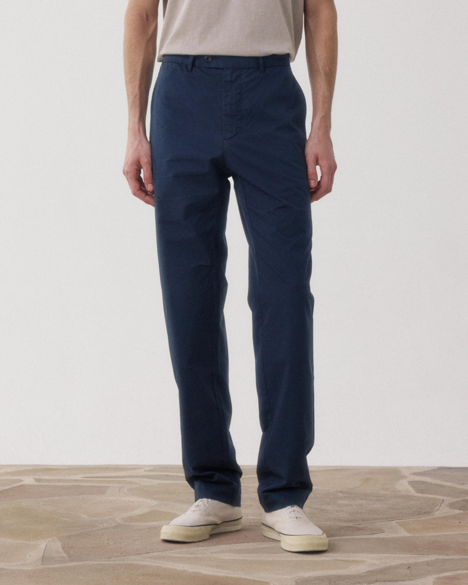 Pantalon Homme en Chino Bleu Marine Taylor - Image alternative