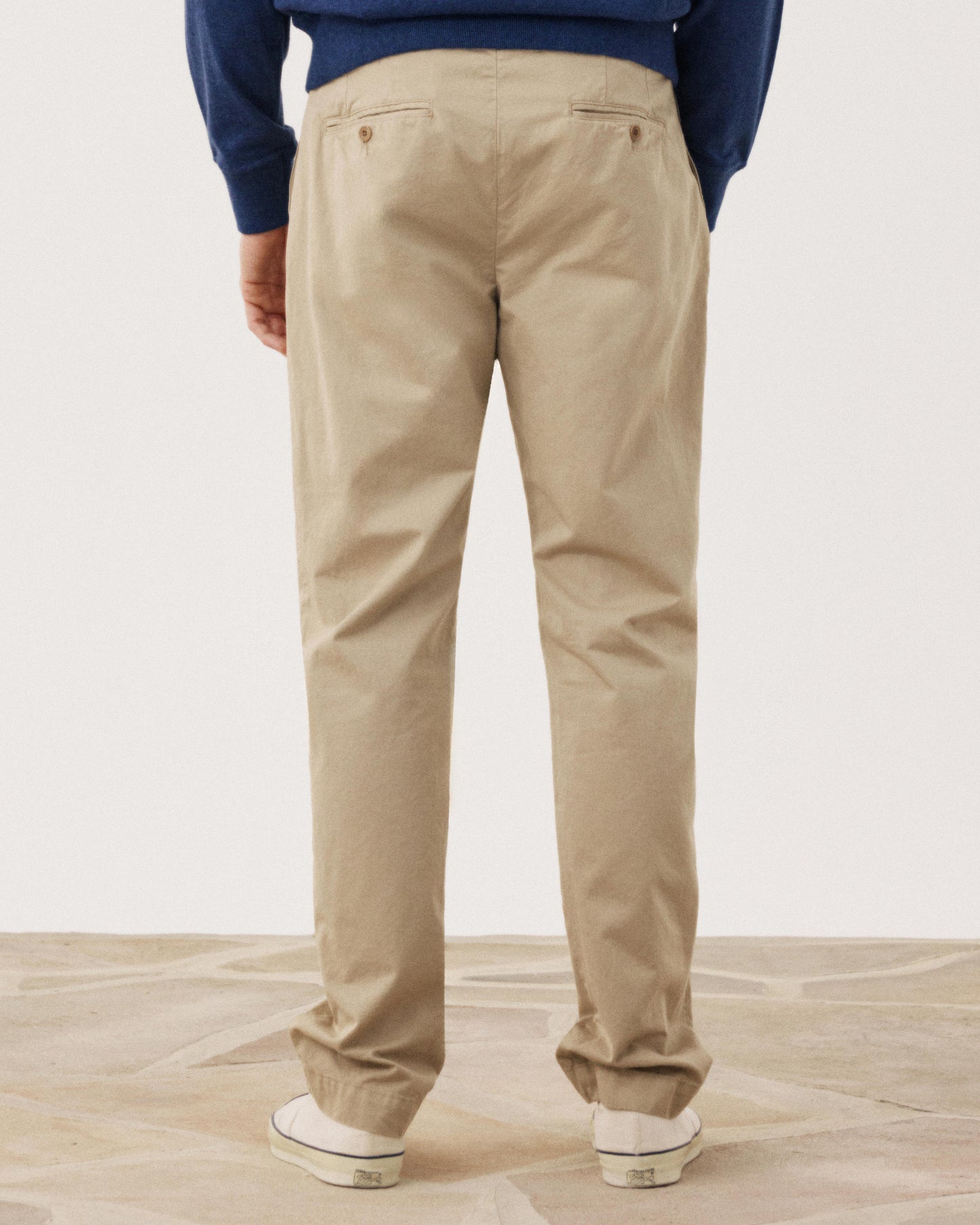 Pantalones chinos beige para hombre Taylor BF51105-108