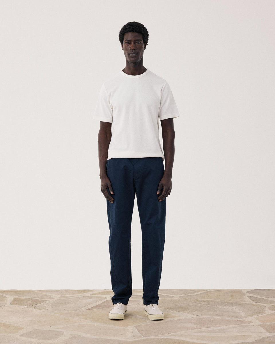 Taylor Men's Navy Blue Chino Pants - Image alternative