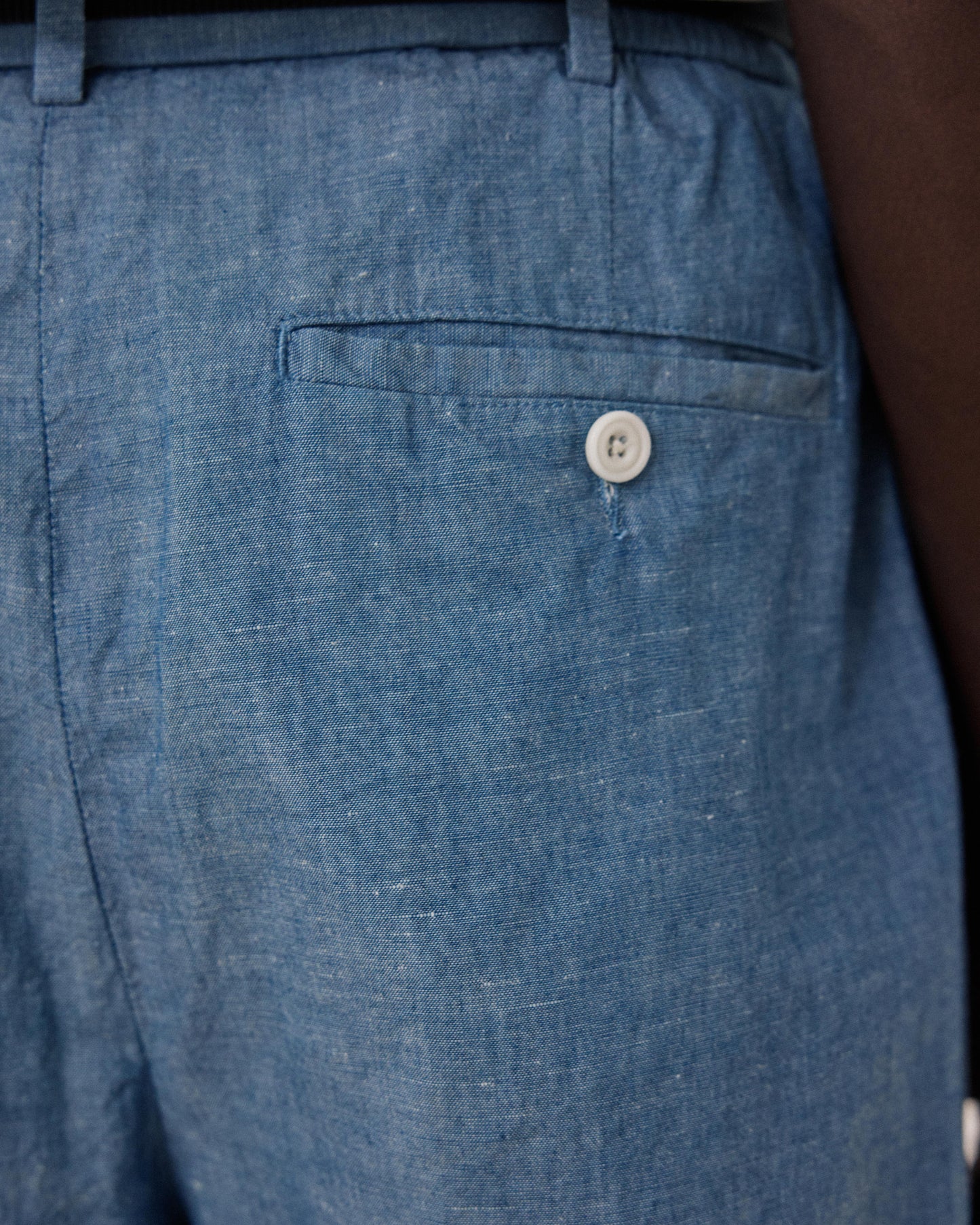 Task Men's Chambray Linen & Cotton Chambray Pants