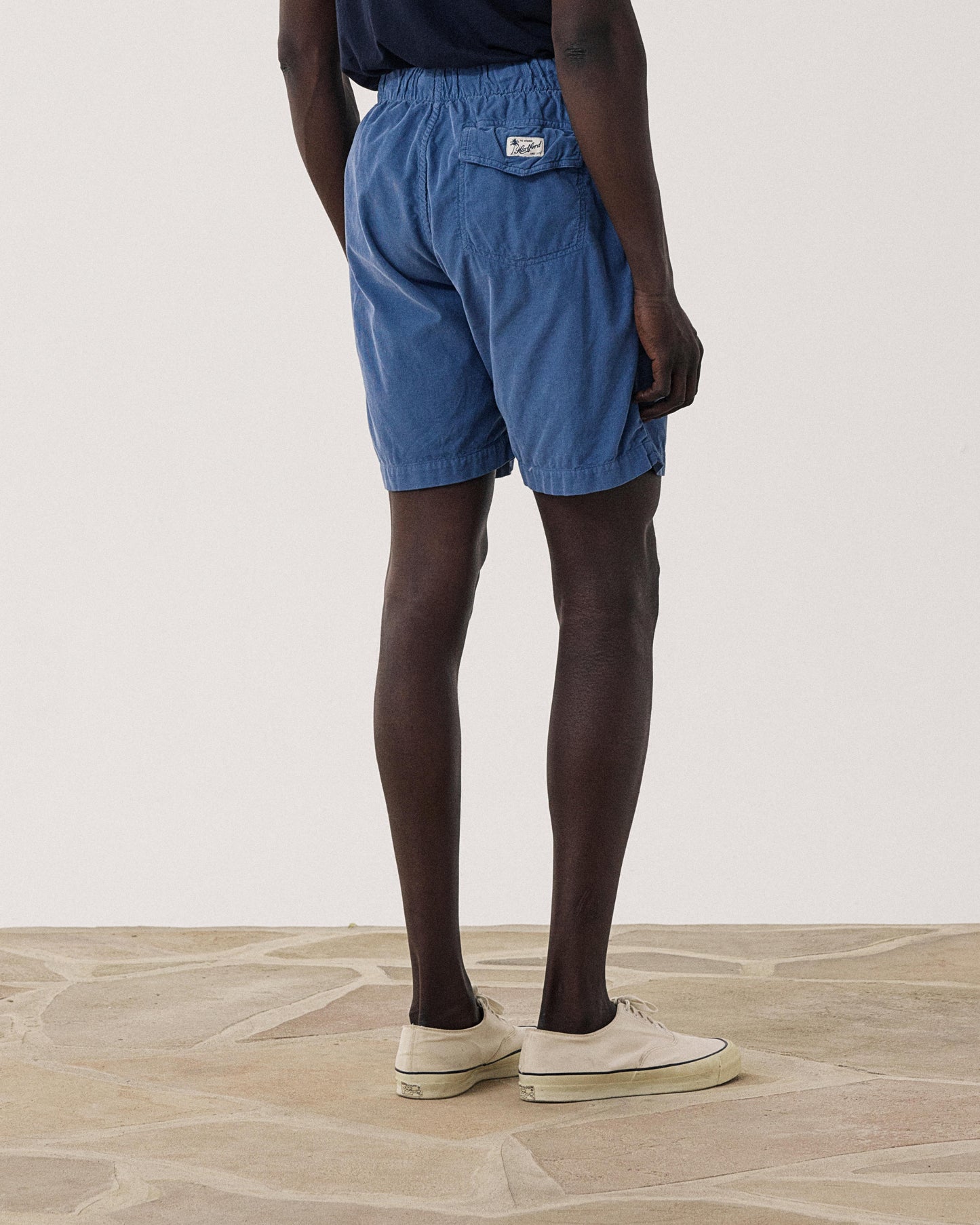 Jog Men's Denim Blue Corduroy Short