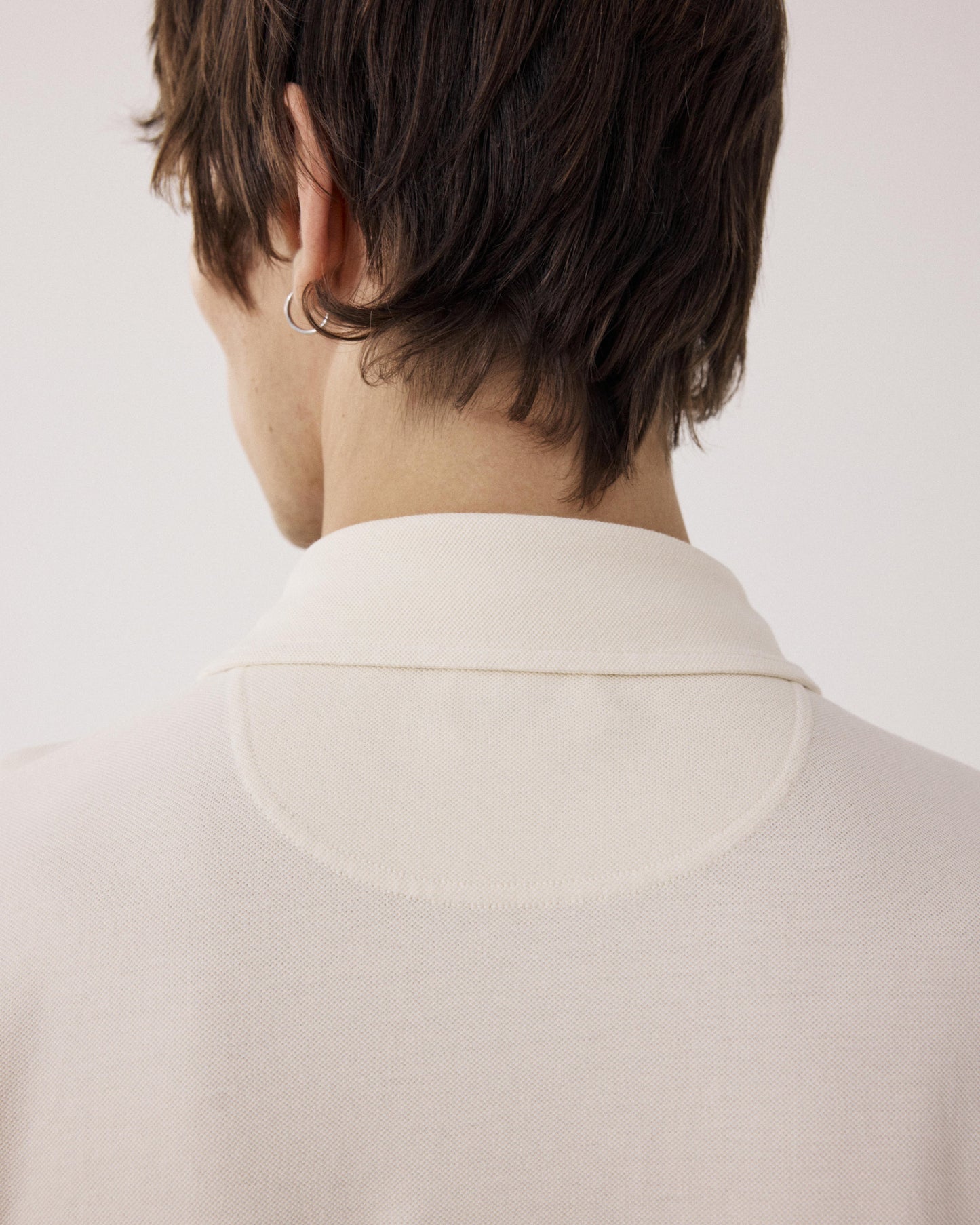 Men's Vanilla Cotton Piqué Polo Shirt BF64300-14