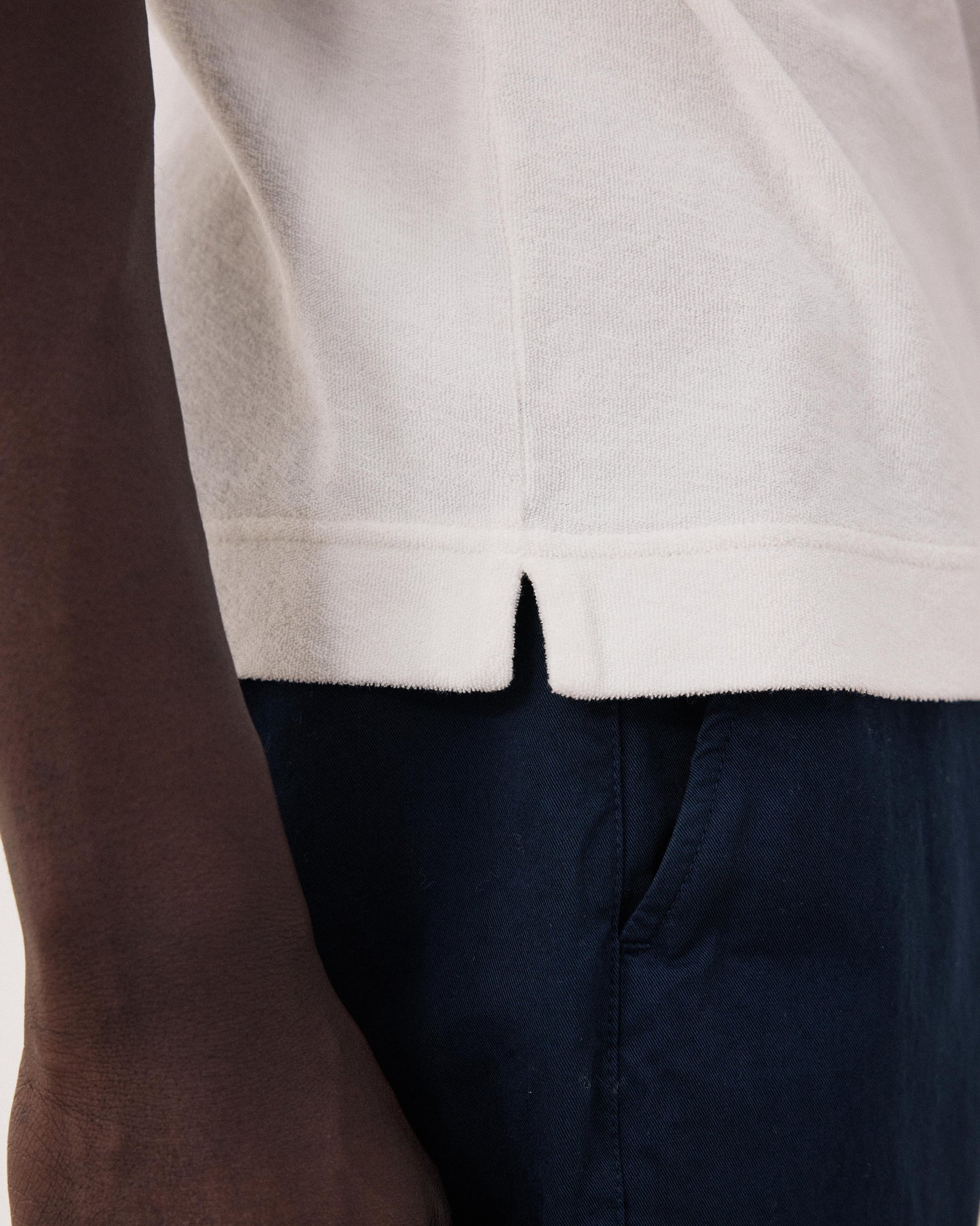 Men's Off-white Terry T-shirt BF80306-01