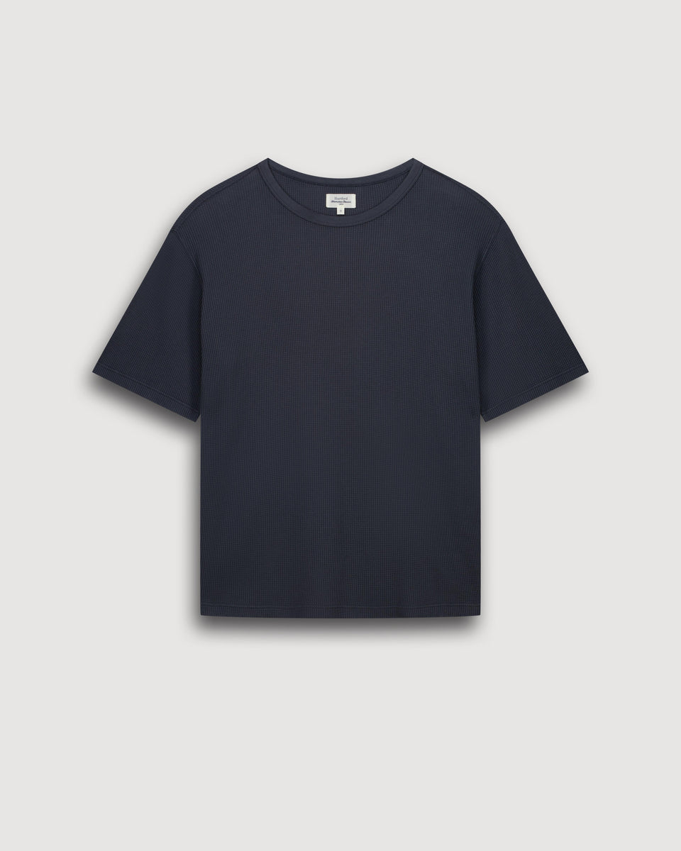 T-shirt Homme en jersey de coton Gaufré Carbone - Image 3