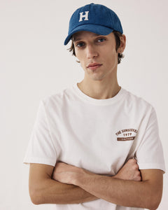 Gorra para hombre en denim azul Cap H BFA1407-01