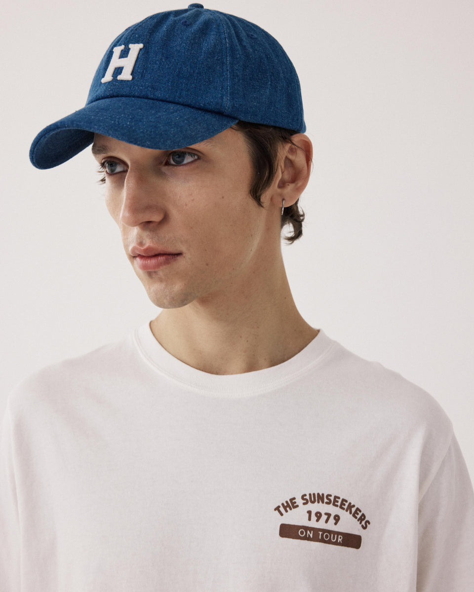 Casquette Homme en Denim Bleu Cap H - Image alternative