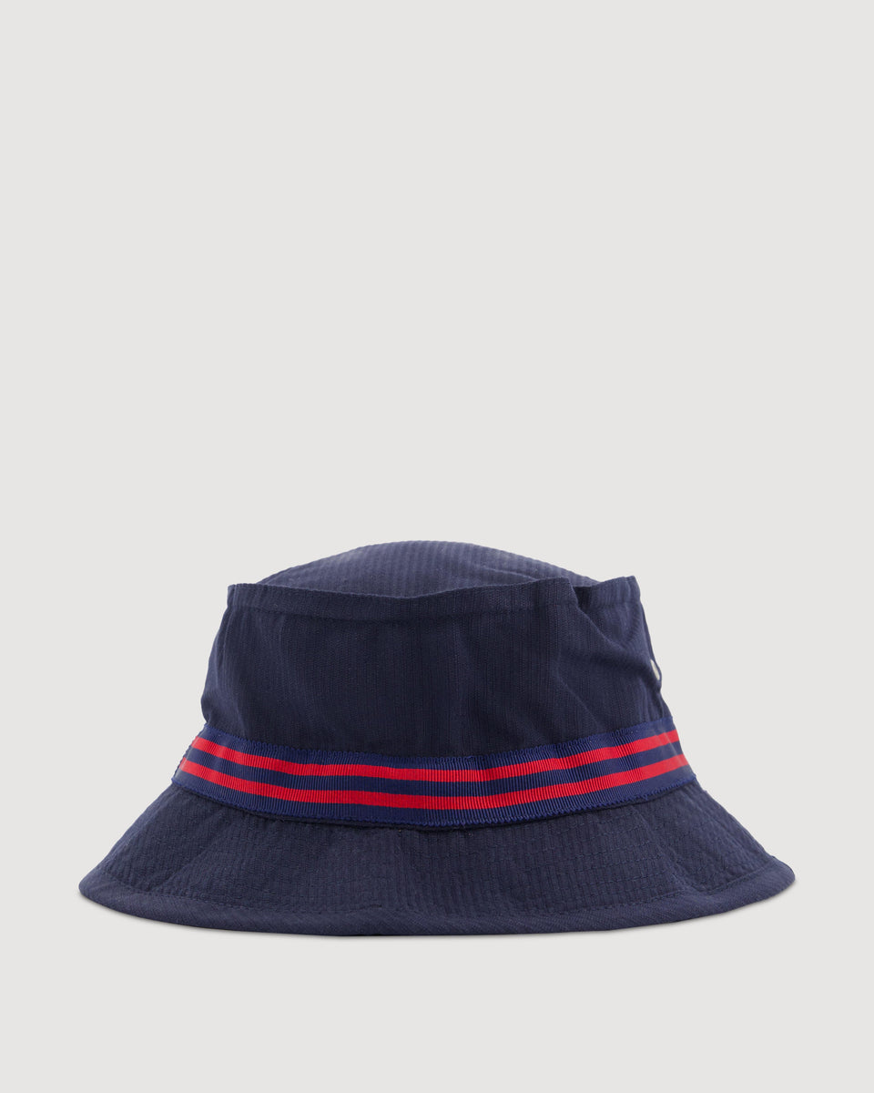 Bob Homme en Seersucker Bleu Marine - Image 3