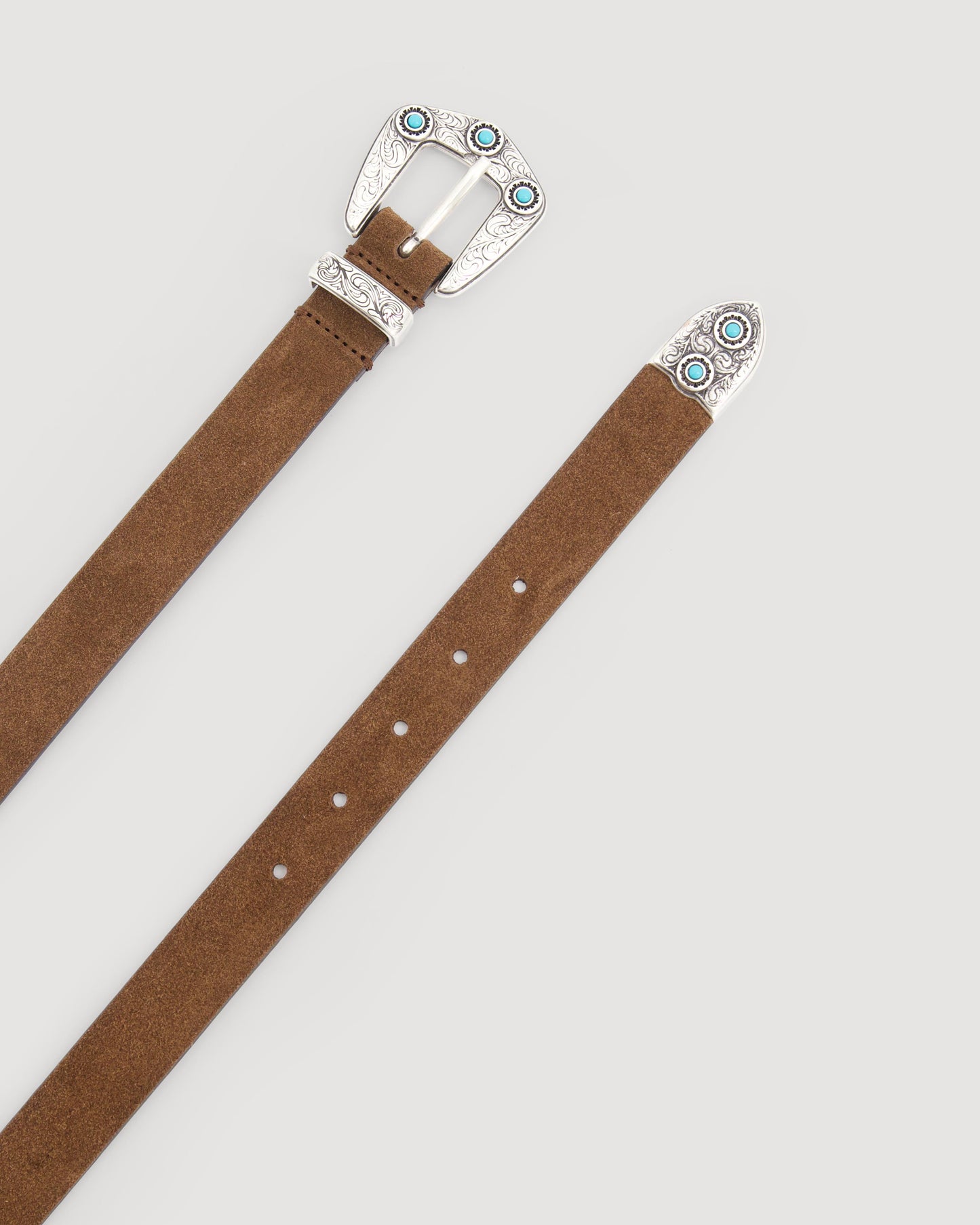 Ceinture Femme en Cuir Marron Andrew