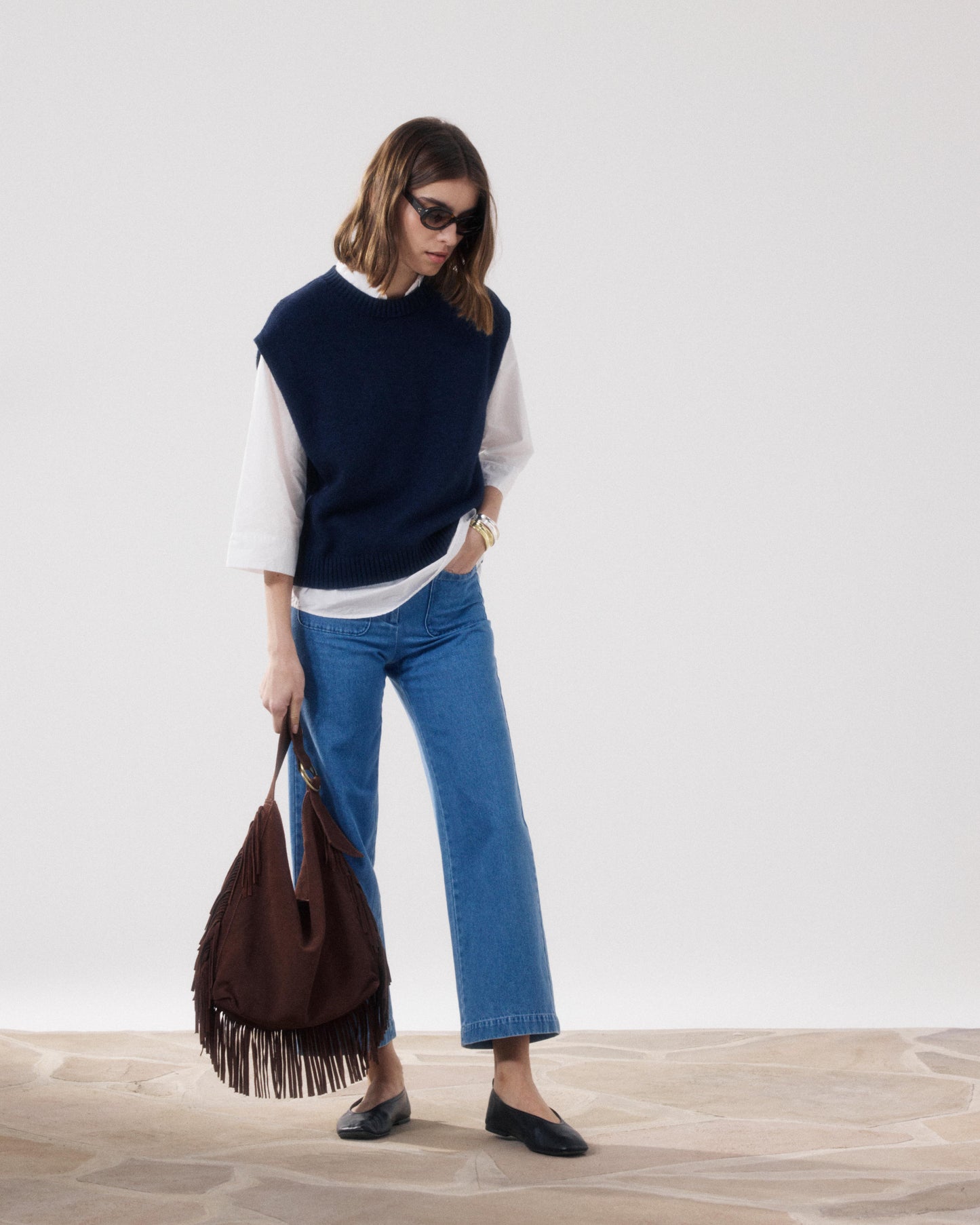 Sac Femme en Cuir Marron Amanda