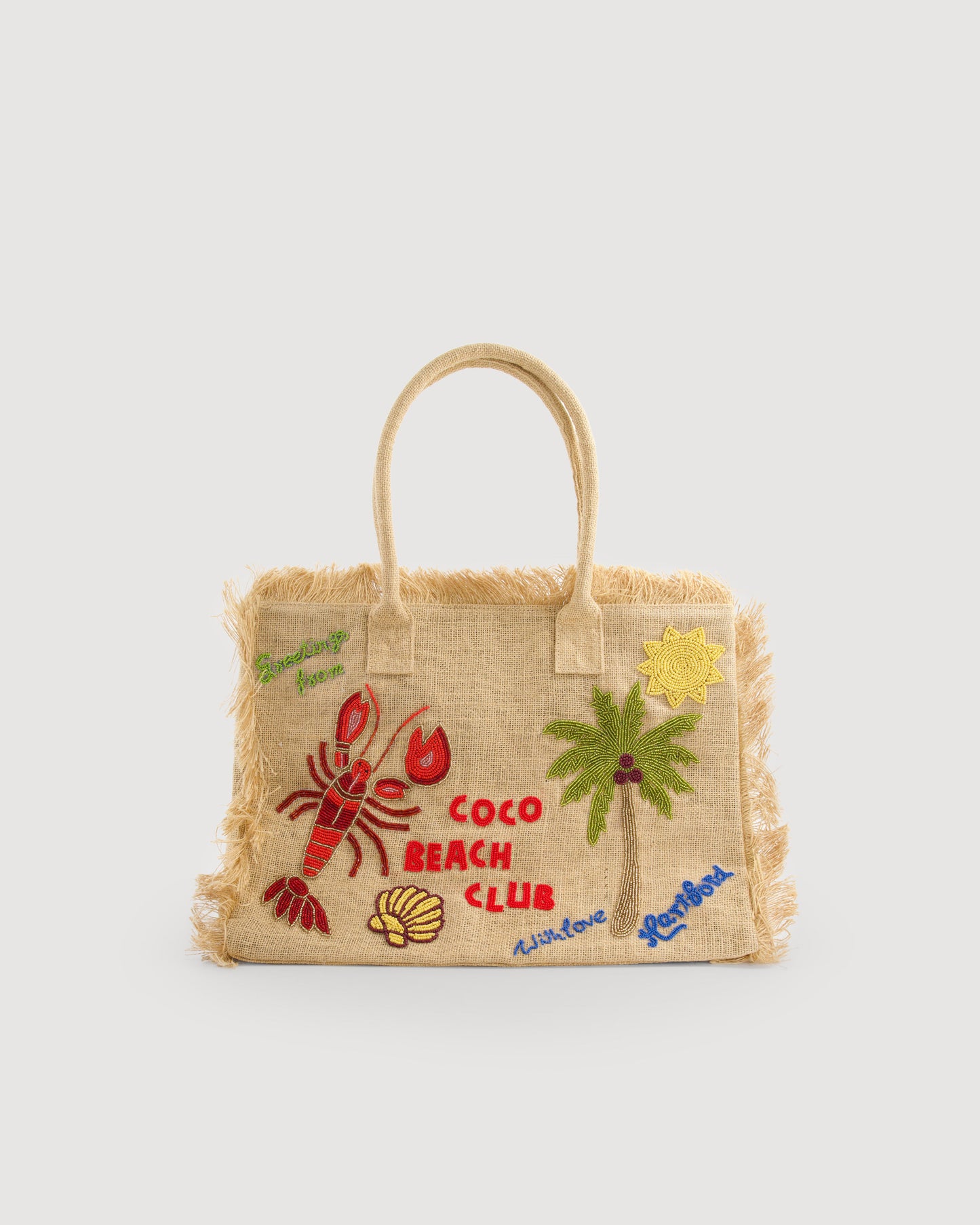 Borsa Donne Juta Beige Ariel