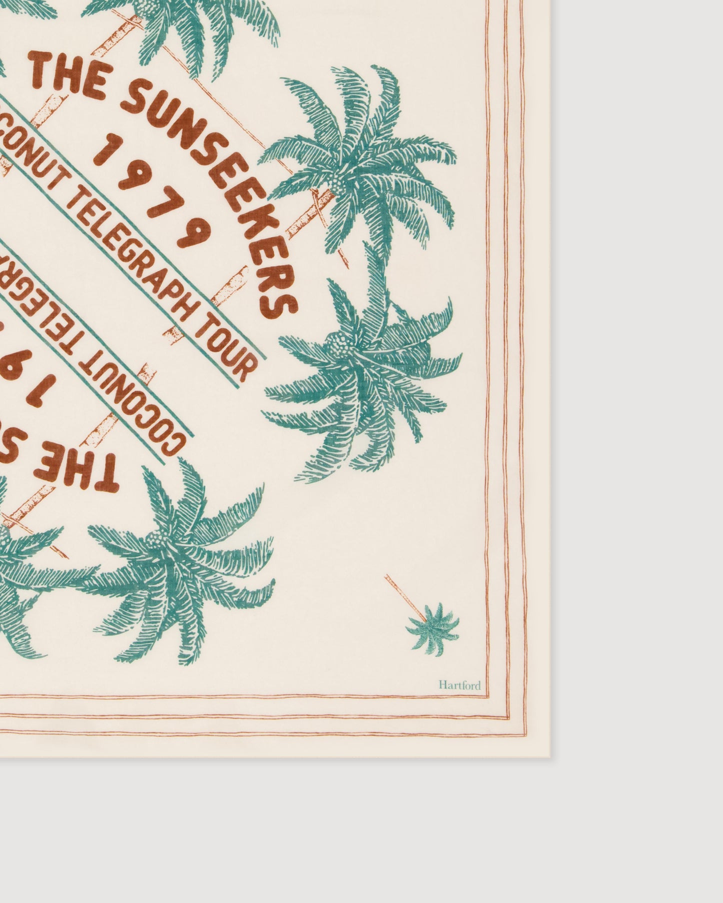 Bandana Femme en Coton Beige Sunseekers