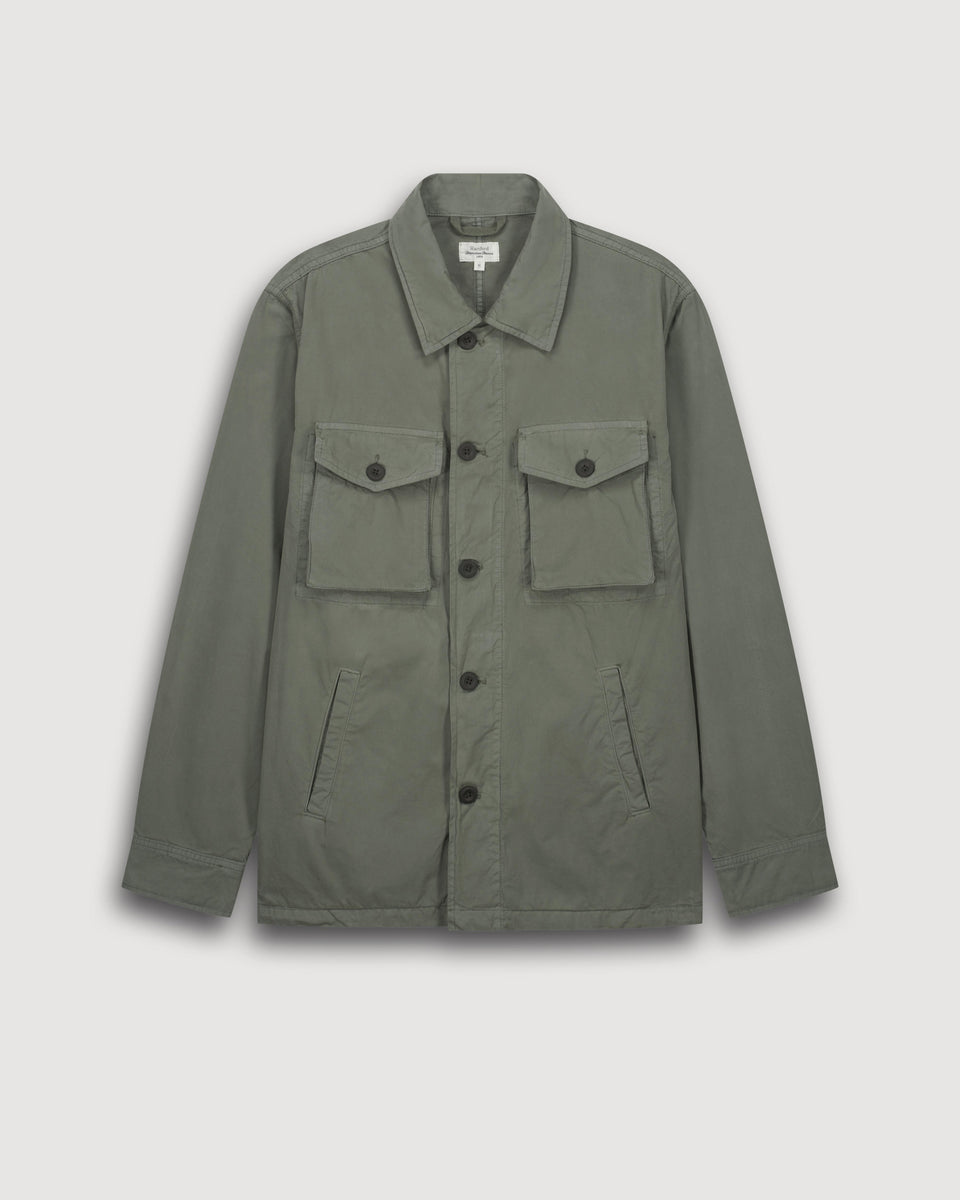 Veste Homme en Chino Vert Militaire Jonah - Image 3