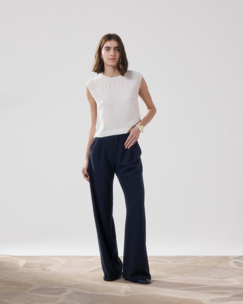 Top Mujer en Algodón Beige Howi - Image alternative