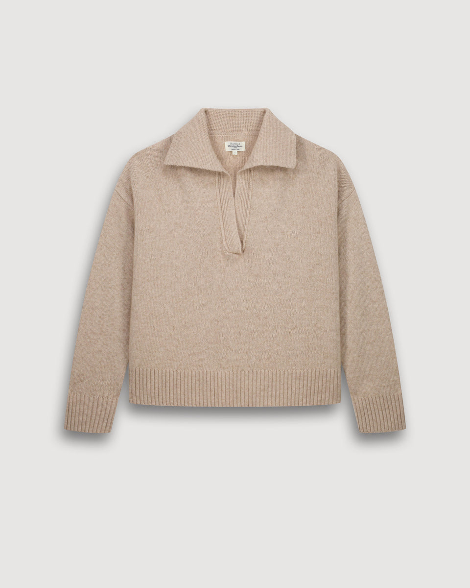 Jersey de mezcla de lana crudo para mujer Mungo - Image 3