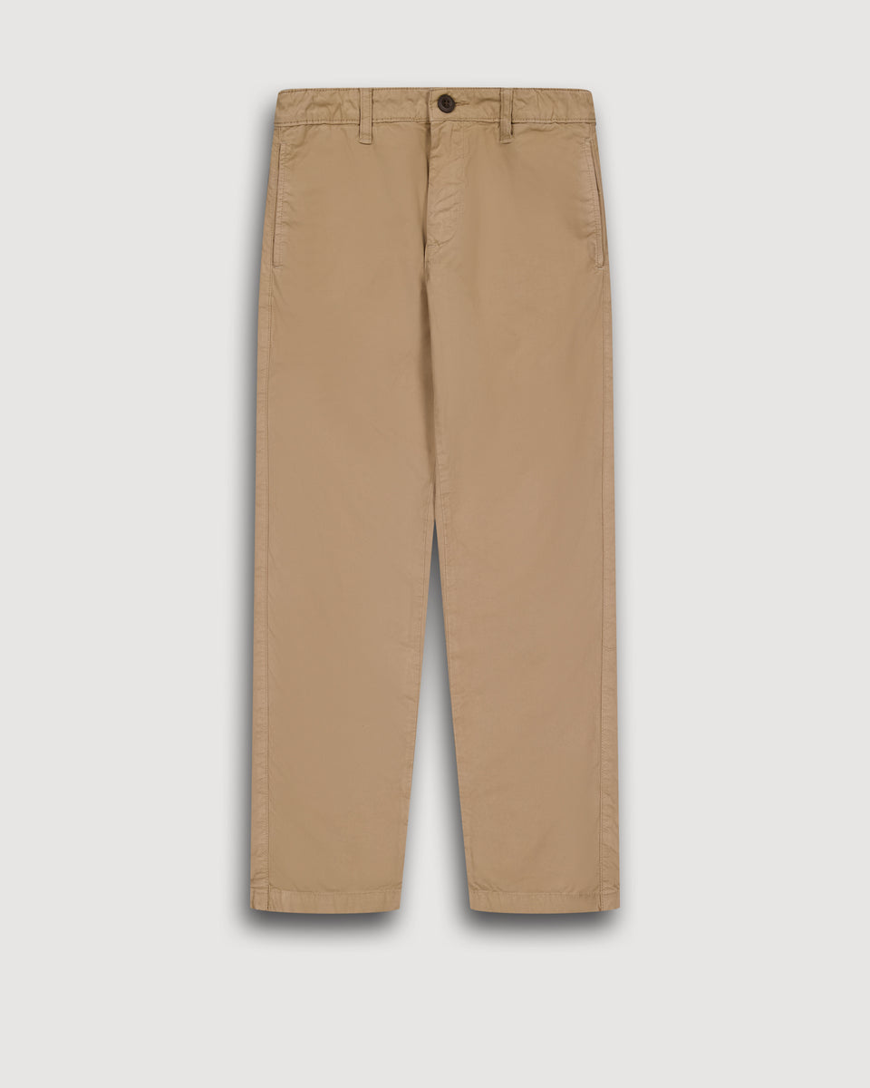 Pantalon Garçon en Chino Beige Tucson Kid - Image principale