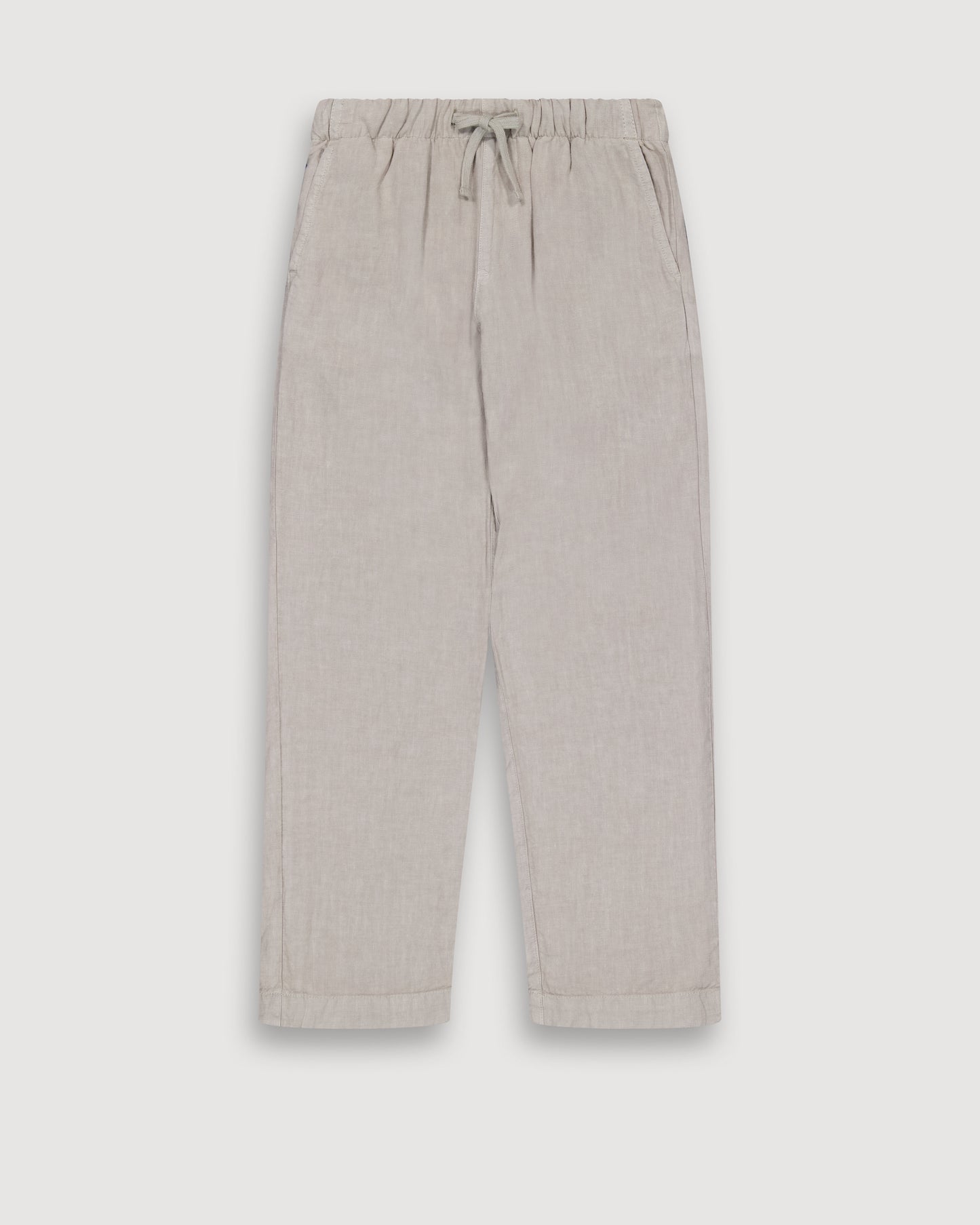 Pantalon Garçon en Lin Vert Sauge Joggy BFPAD100-71