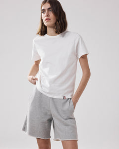 Dames-T-shirt van ecru katoen Teavy