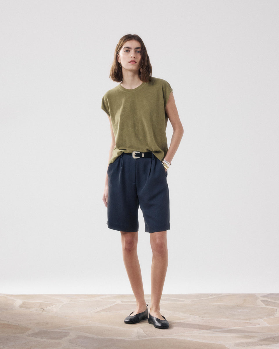 Camiseta Mujer en De Toalla Verde Tebrody - Image alternative