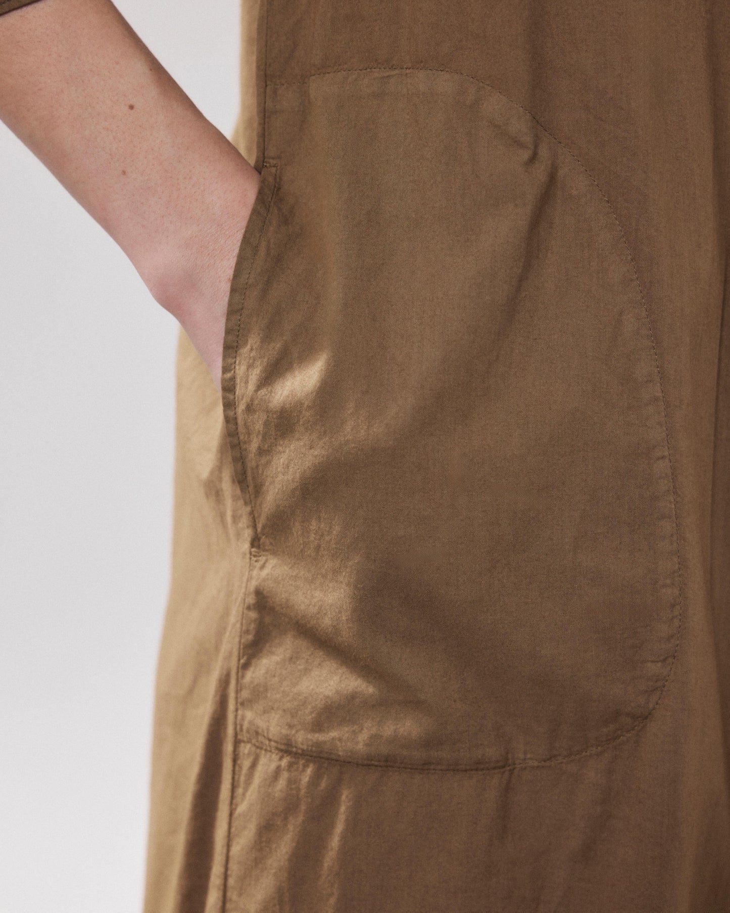 Women's Bronze Reflexion Cotton Voile Dress