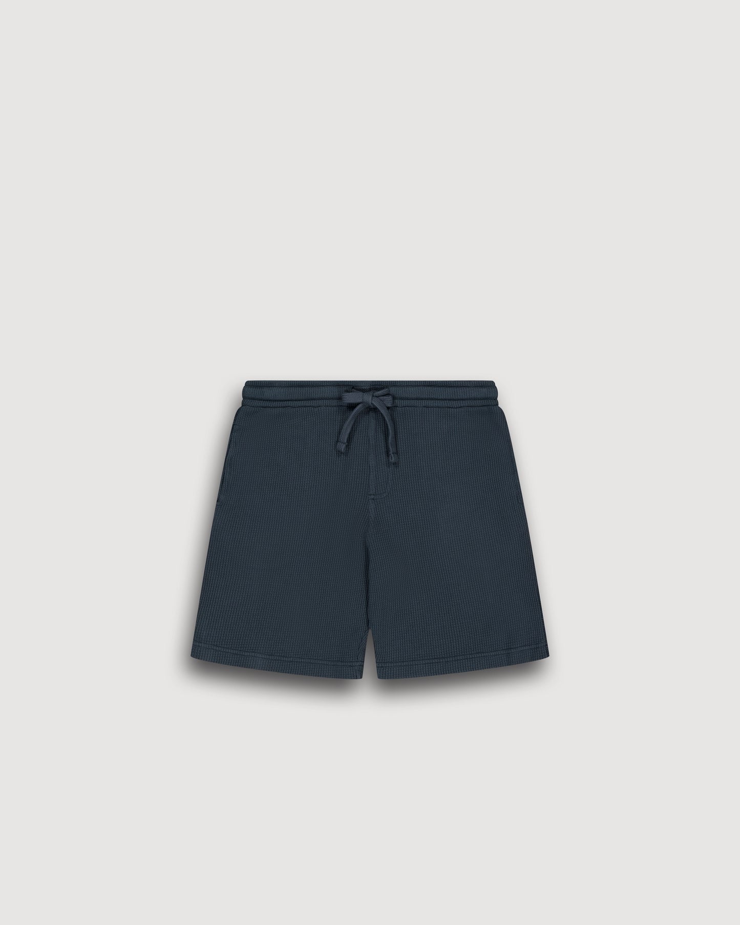 Short Garçon en Coton Gaufré Carbone Waffle Bermuda Kid BFTAK310-02