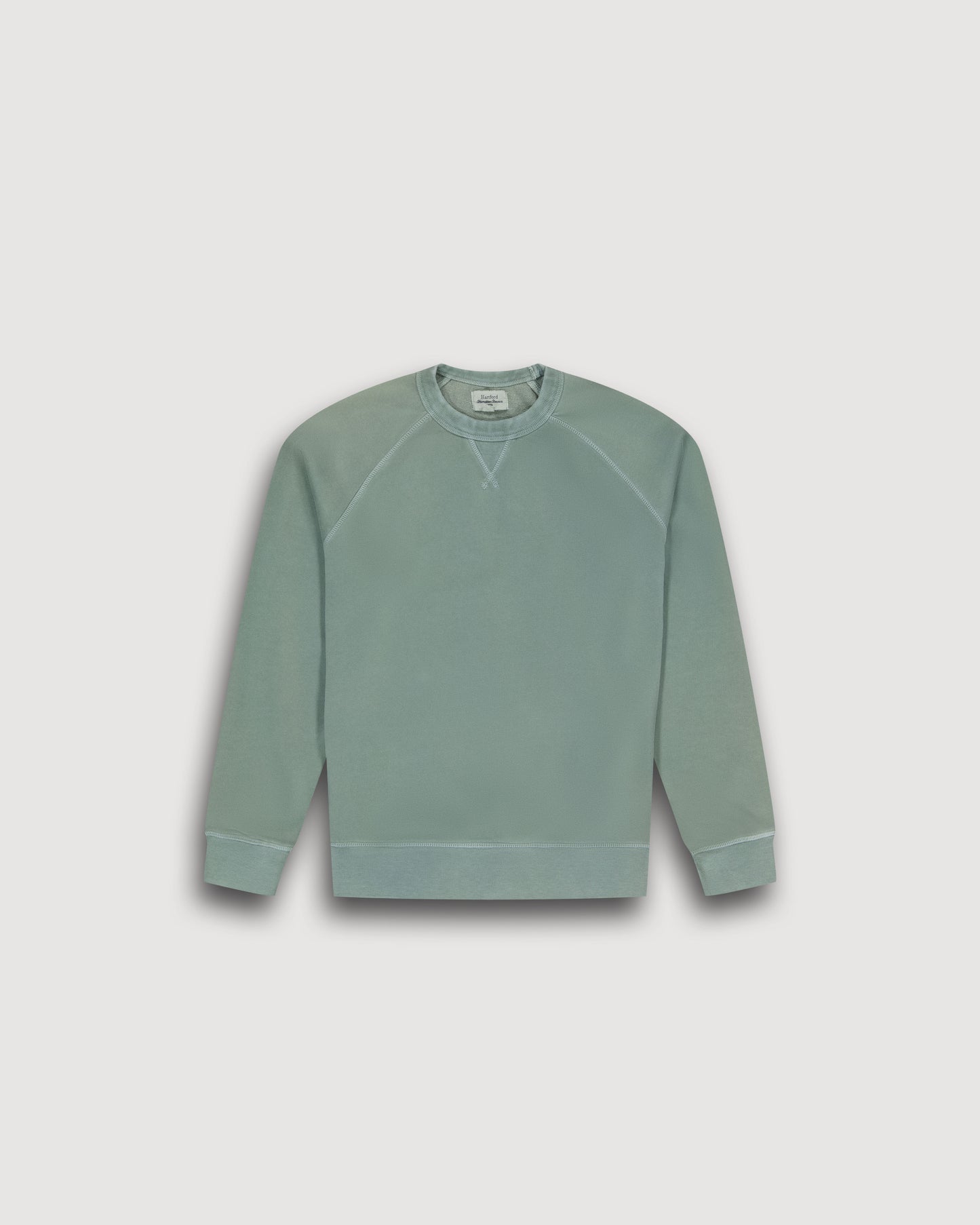 Sweatshirt Garçon en Coton Flammé Vert Cactus Light Fleece Kid BFTAP312-06