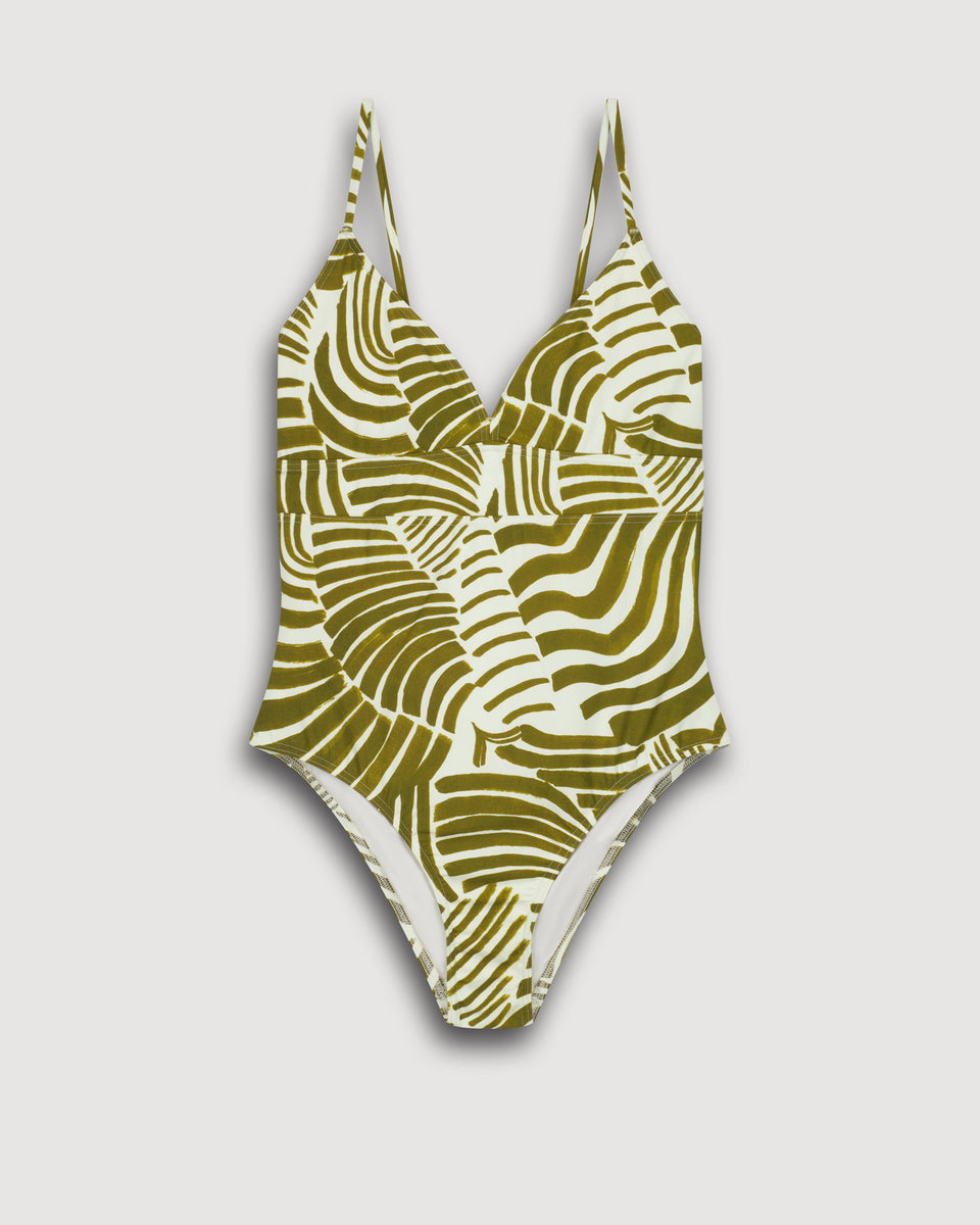 Maillot Femme Vert Bahamas - Image 3