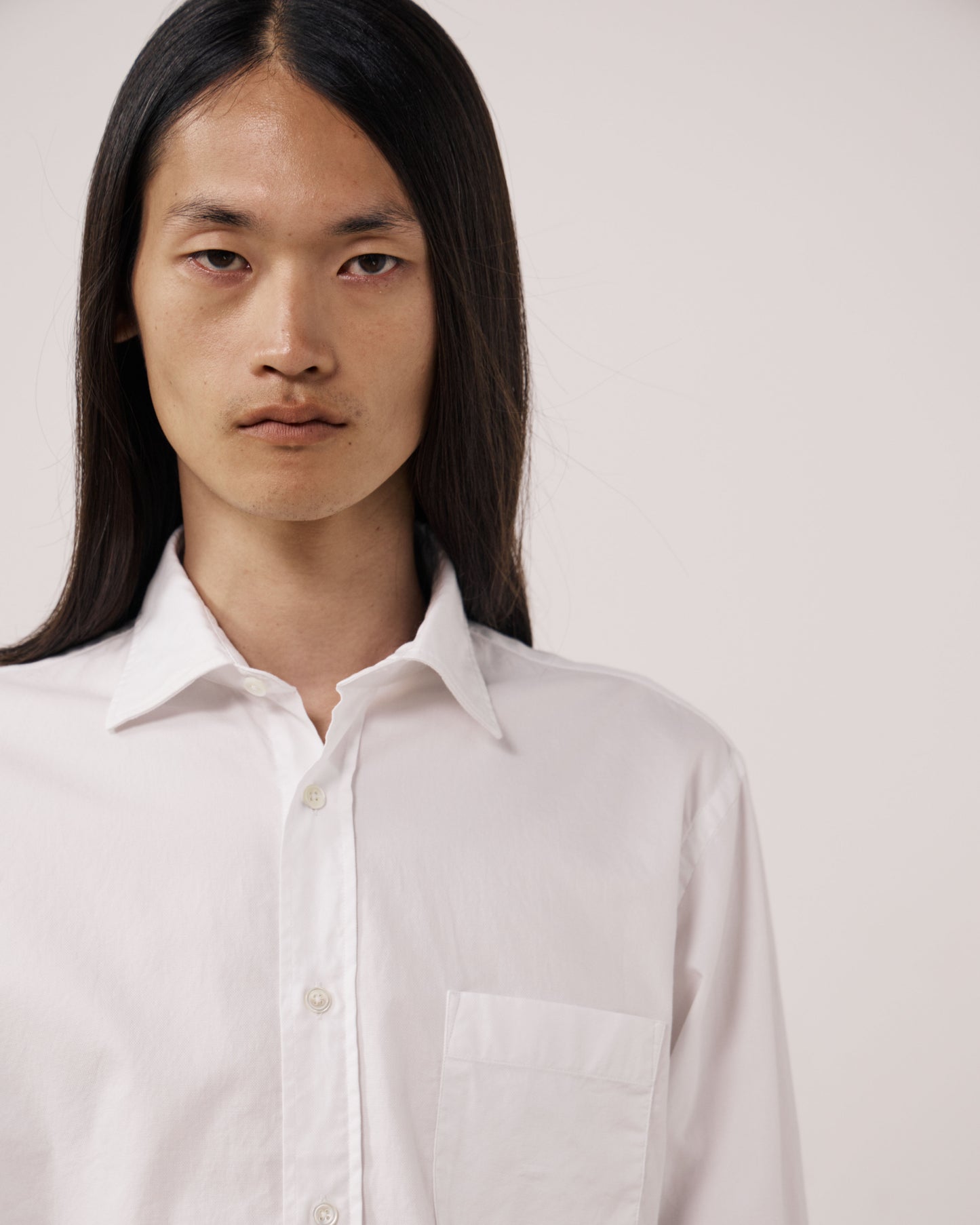 Chemise Homme en Oxford Blanc Paul
