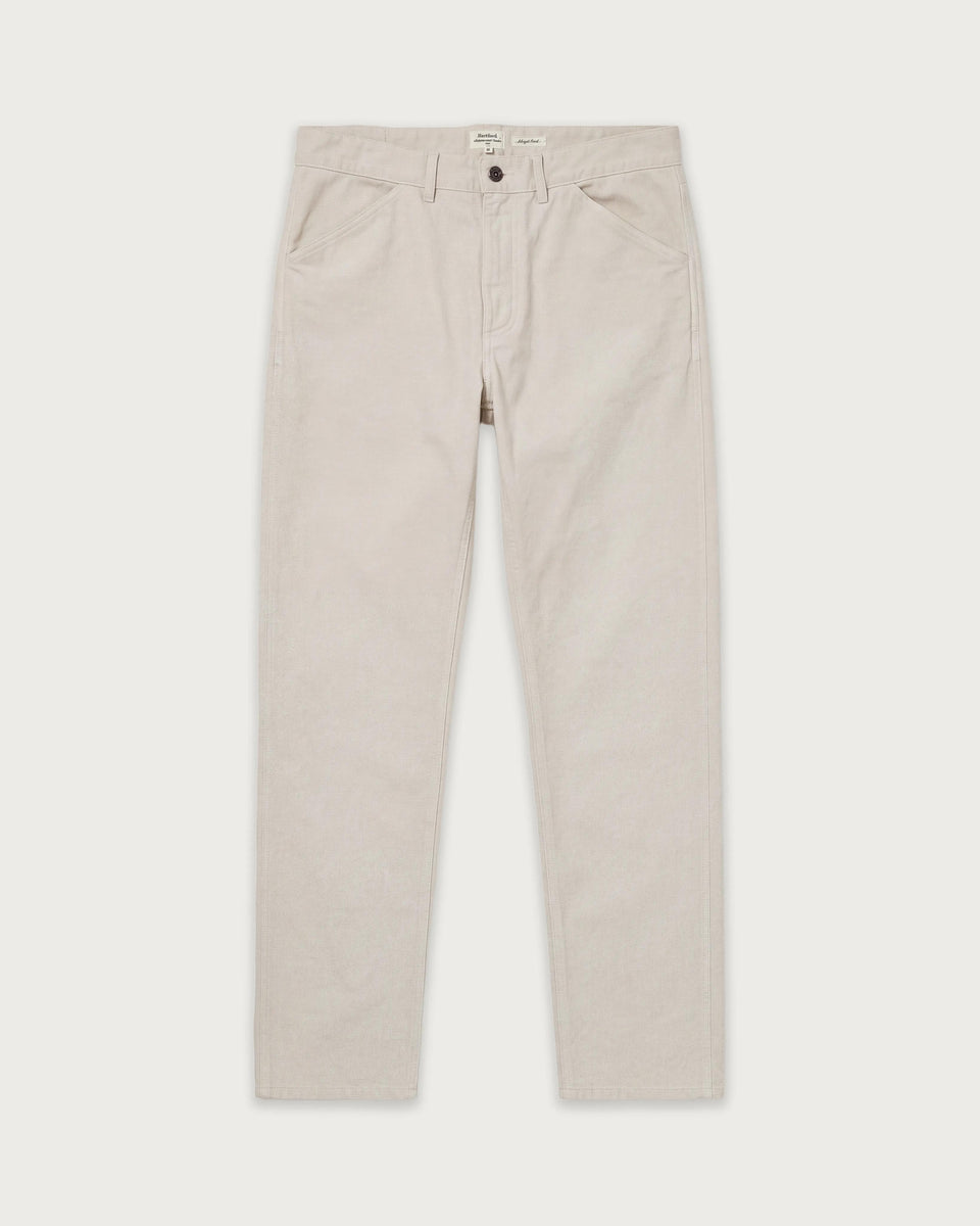 Terrence Men's Ecru Corduroy Pants - Image 3