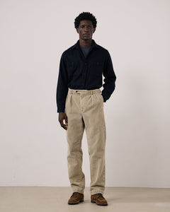 Pantalon Homme en Velours Côtelé Sable Trunk