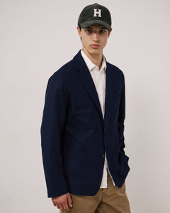 Casquette Homme en Velours Côtelé Vert Olive