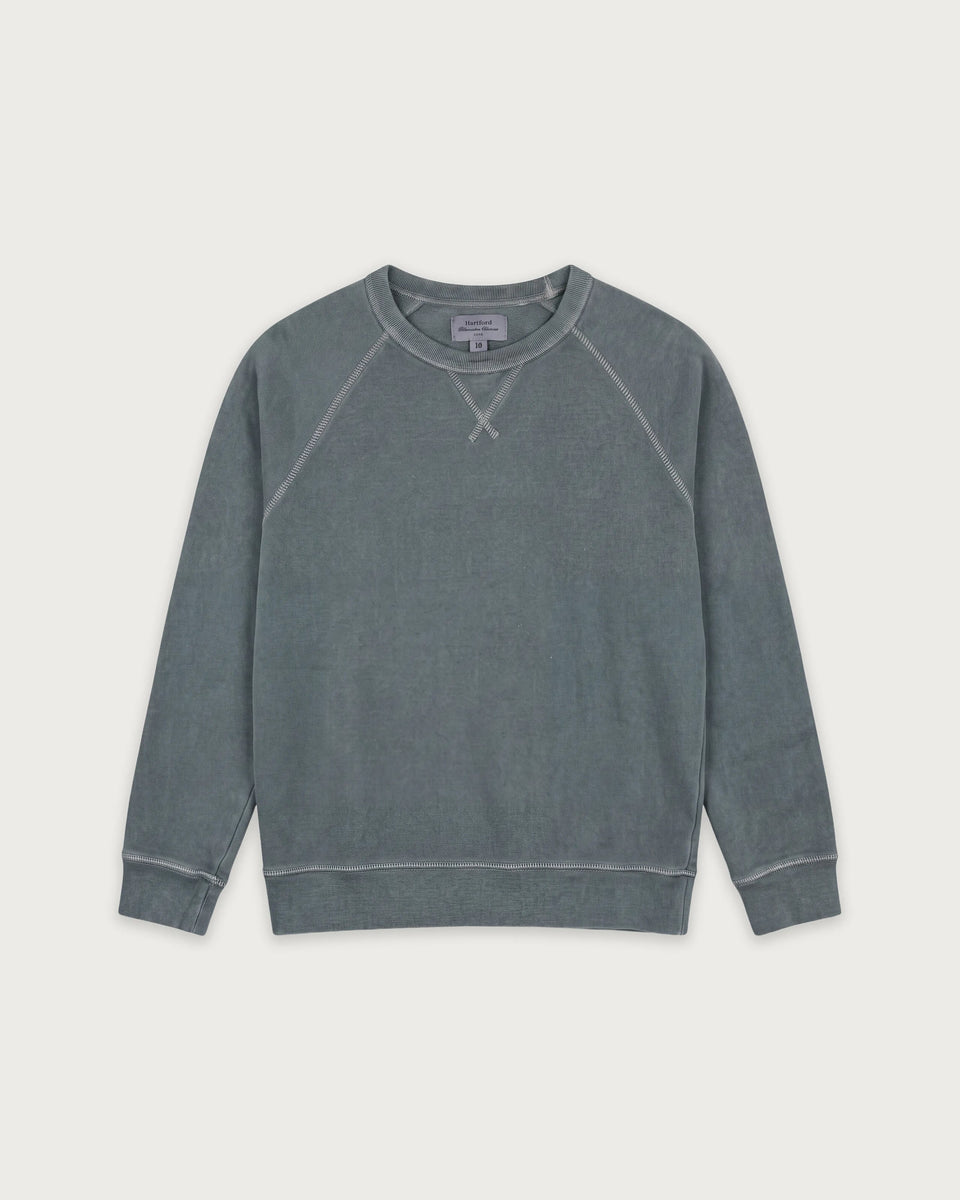 Light Boys' Lovat Green Fleece Sweatshirt - Image principale