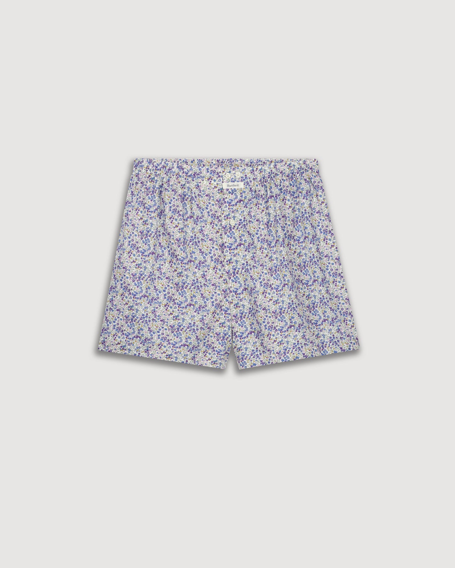 Men's printed cotton boxer shorts