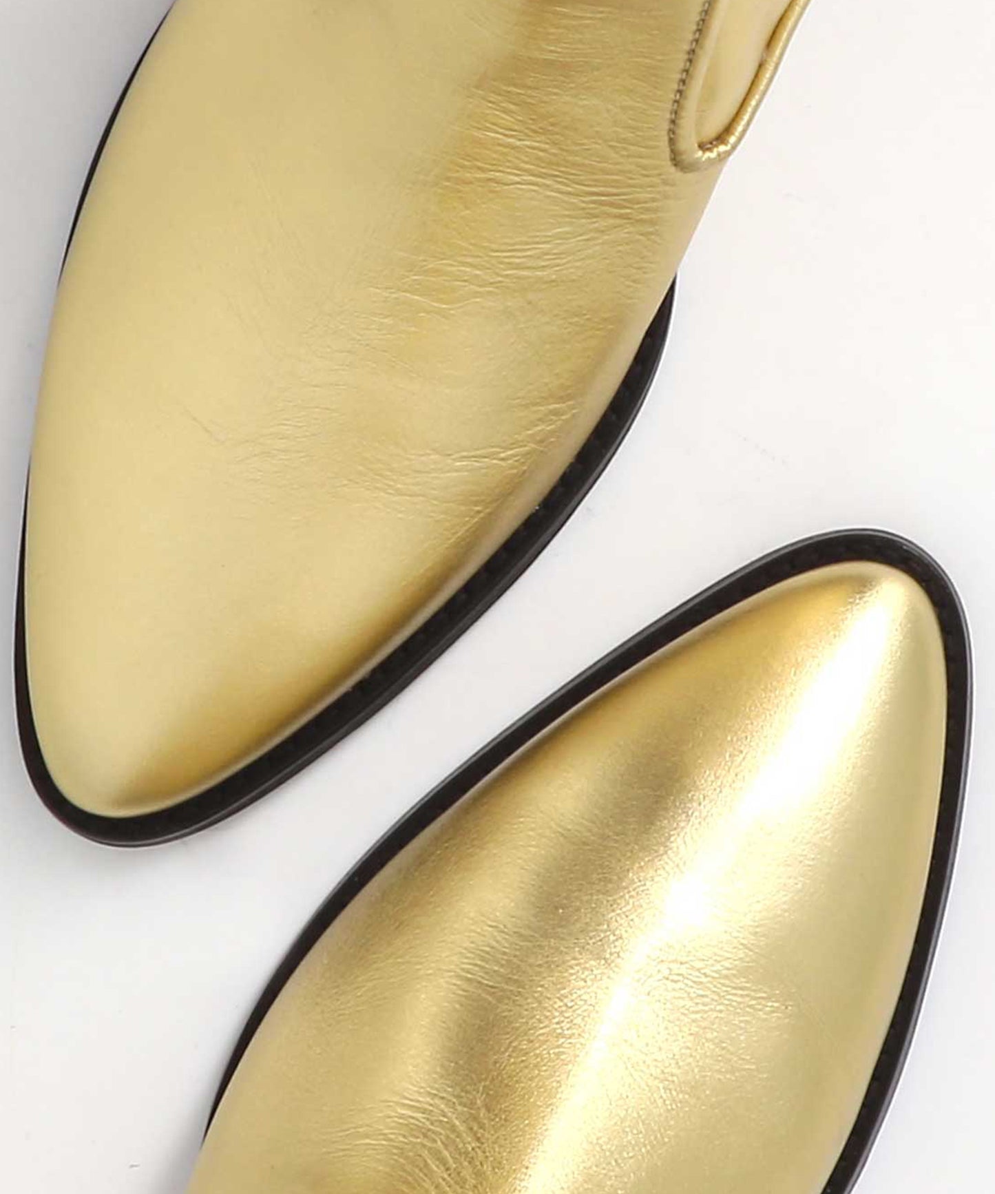 Socque Abbey gold boots