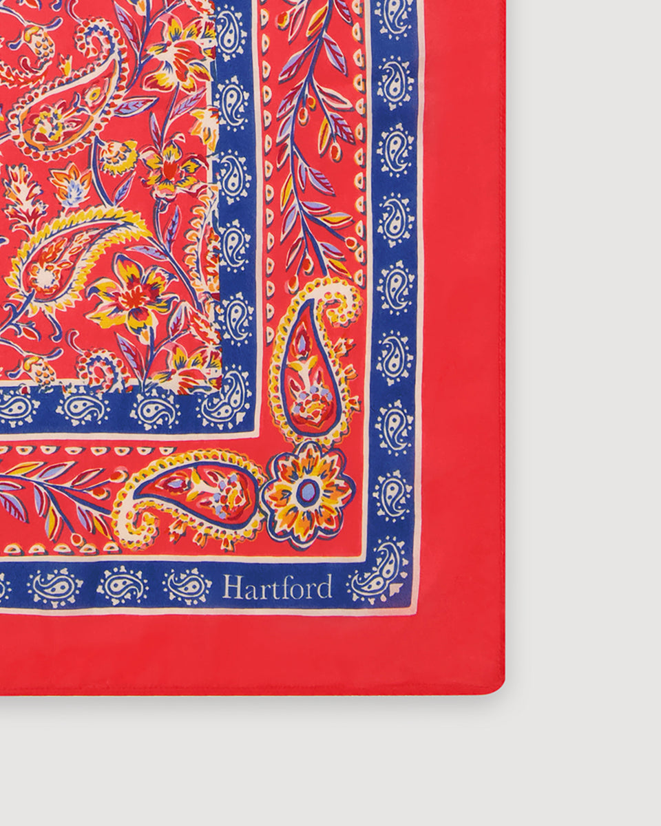 Bandana Femme en soie imprimée