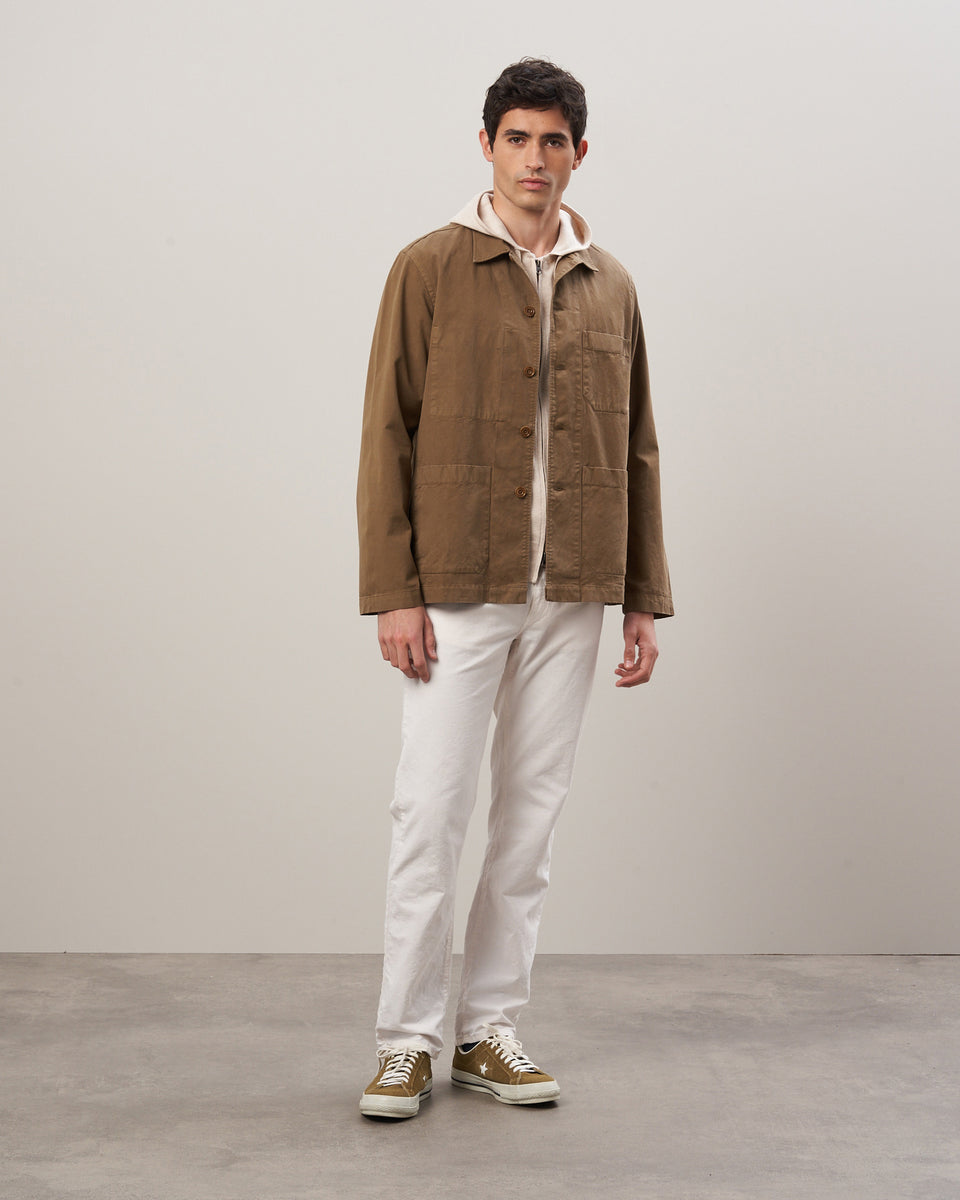 Perry Men's Taupe Chino Jacket - Image alternative